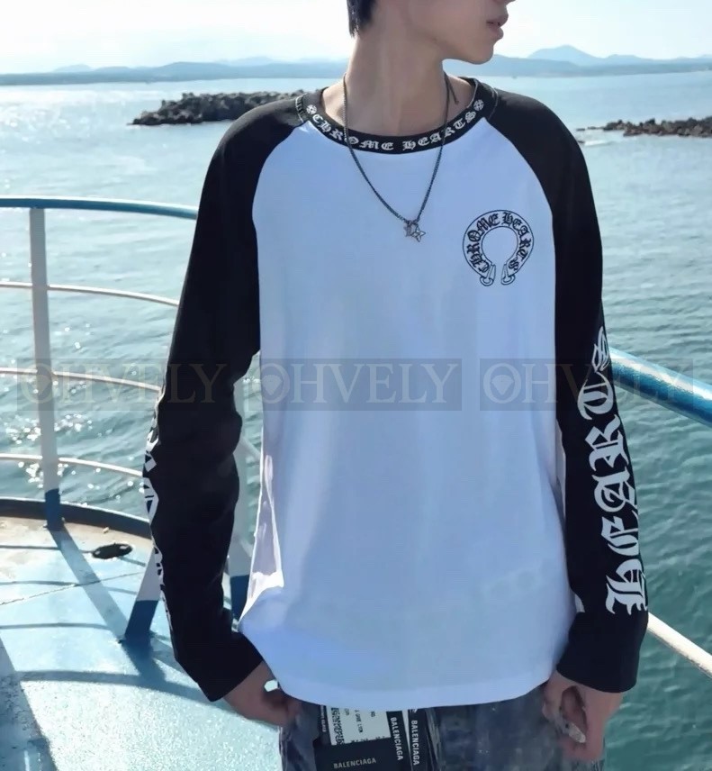【 ZP 】CHROME HEARTS 티셔츠 블랙&화이트 (매장가 66만원) 상품 썸네일