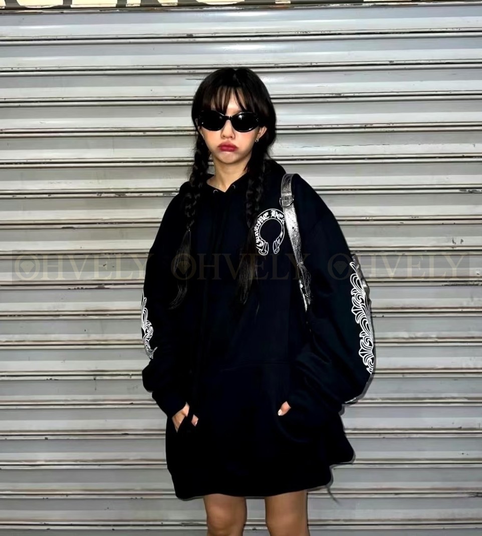 【 ZP 】CHROME HEARTS 후드 티셔츠 블랙 (매장가 380만원) 상품 썸네일