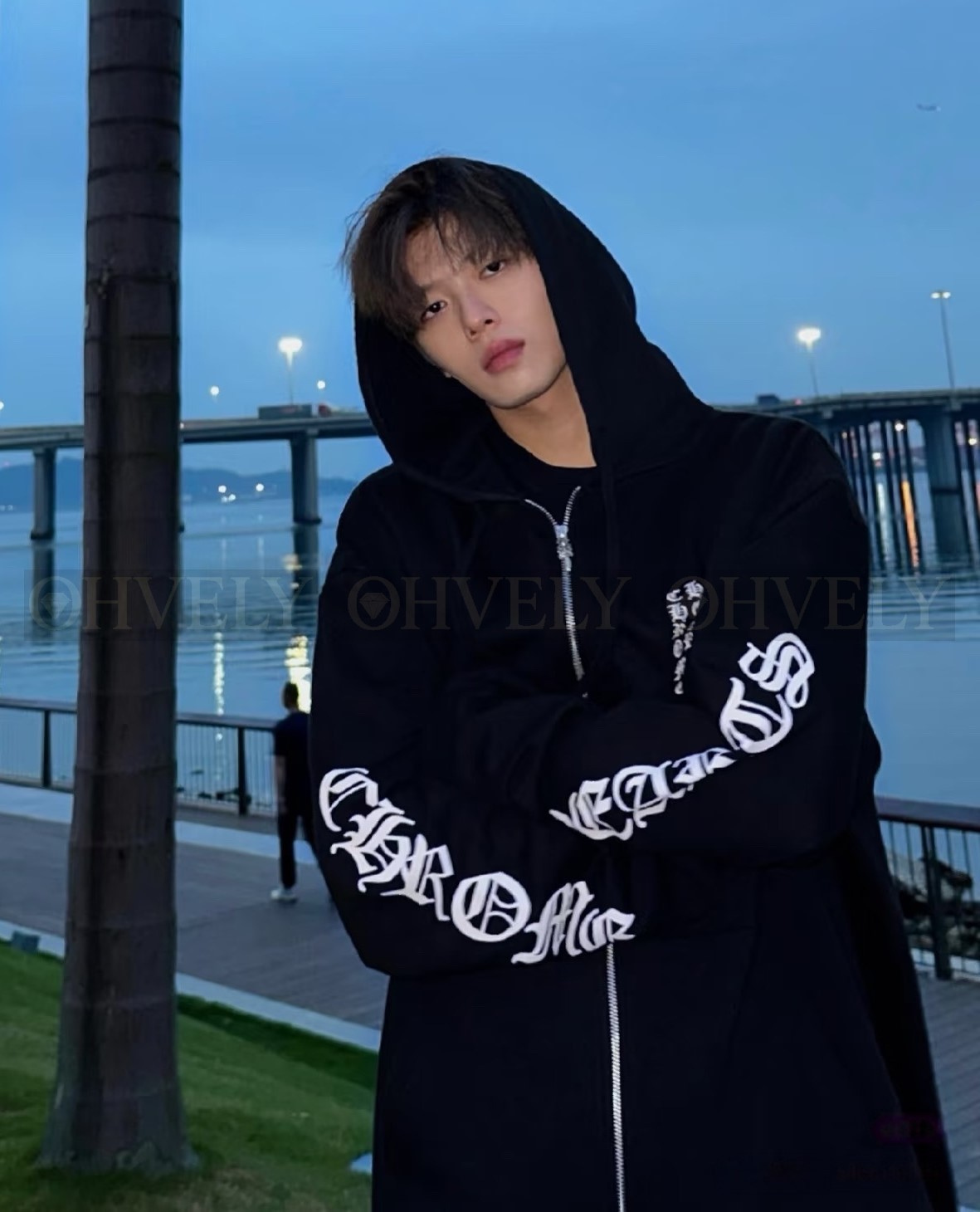 【 ZP 】CHROME HEARTS 후드 집업 블랙 (매장가 320만원)