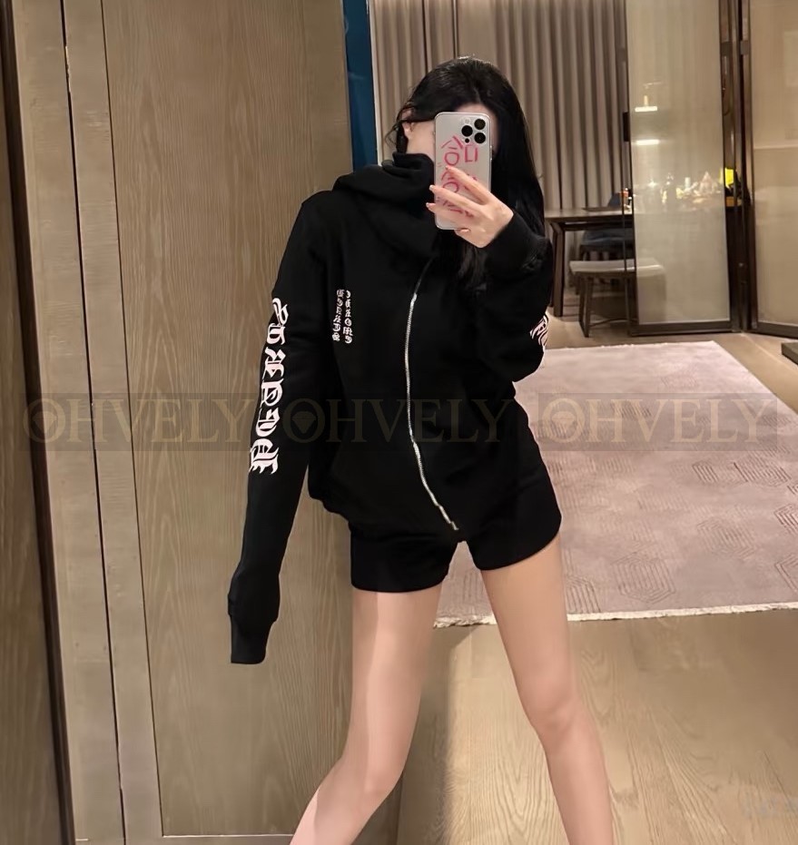 【 ZP 】CHROME HEARTS 후드 집업 블랙 (매장가 320만원) 상품 썸네일