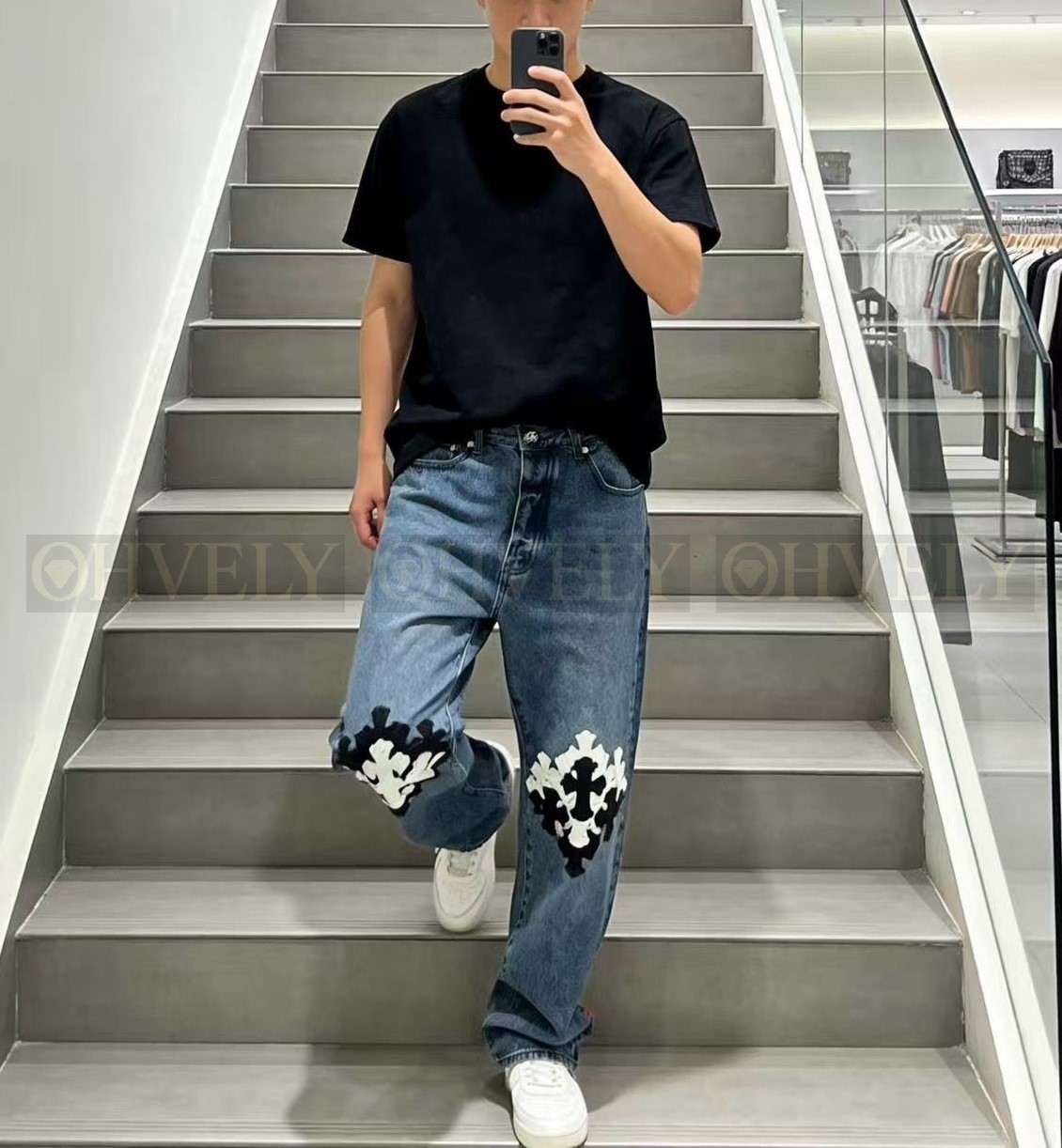 【 ZP 】CHROME HEARTS 청바지 (매장가 340만원)