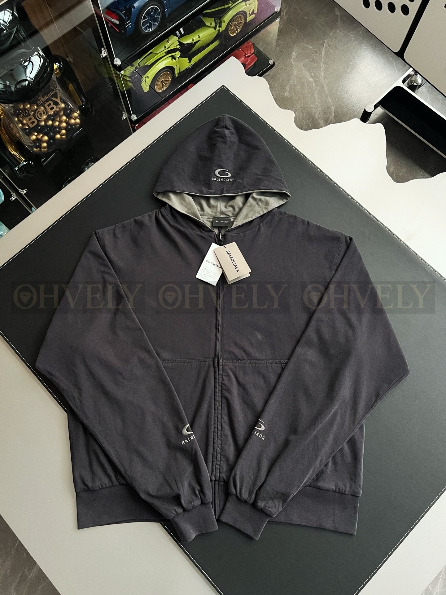 【 ZP 】BALENCIAGA 집업 후드 (매장가 251만원)
