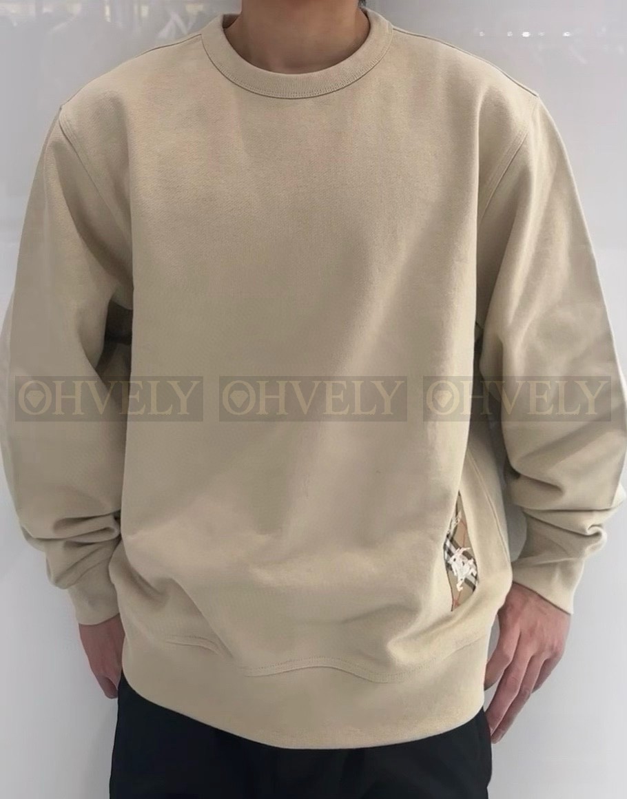 【 ZP 】Burberry 체크 라벨 울 스웨터 (매장가 119만원) 상품 썸네일