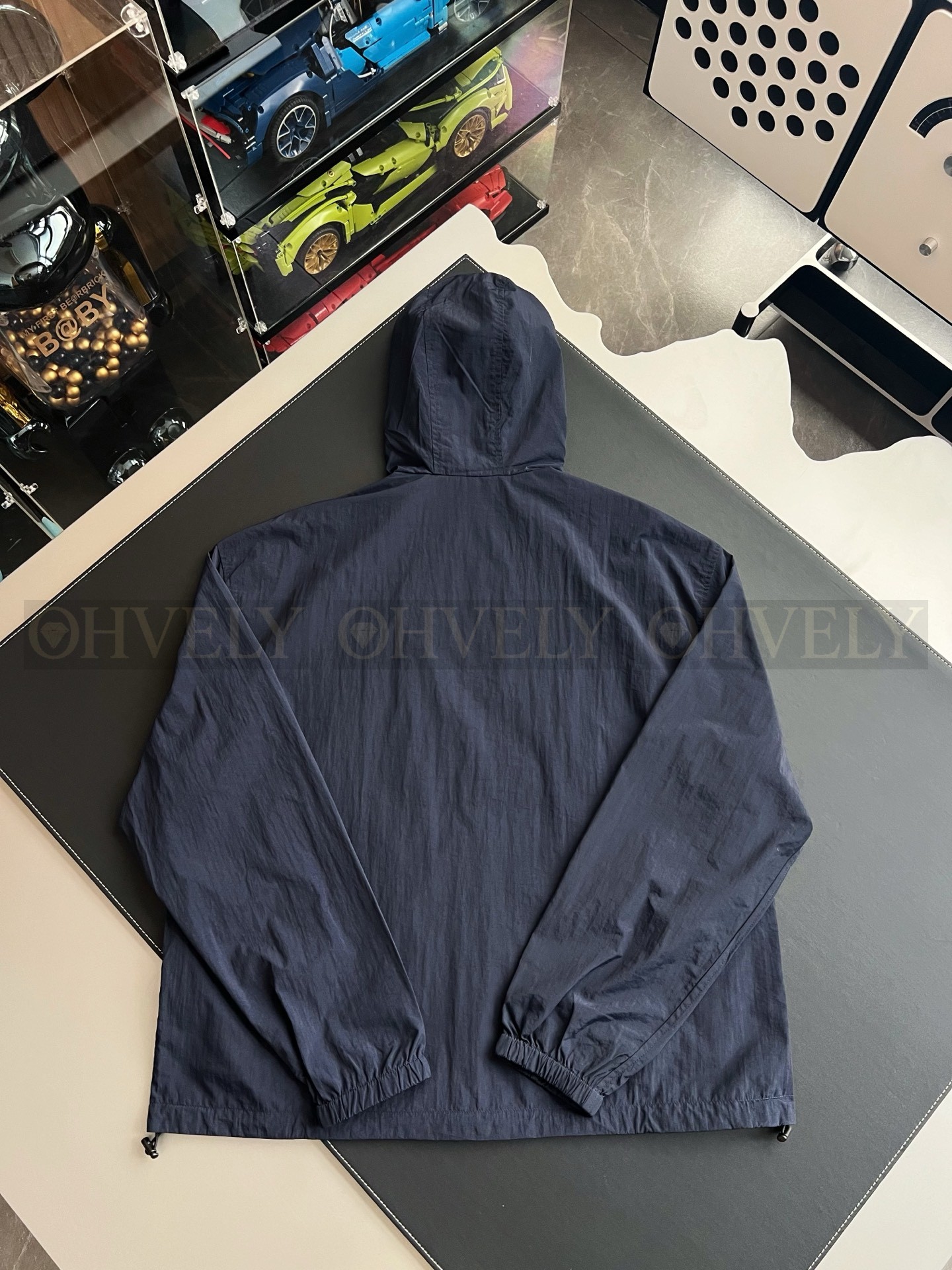 【 ZP 】Burberry 나일론 네이비 후드 자켓 (매장가 175만원) 상품 썸네일