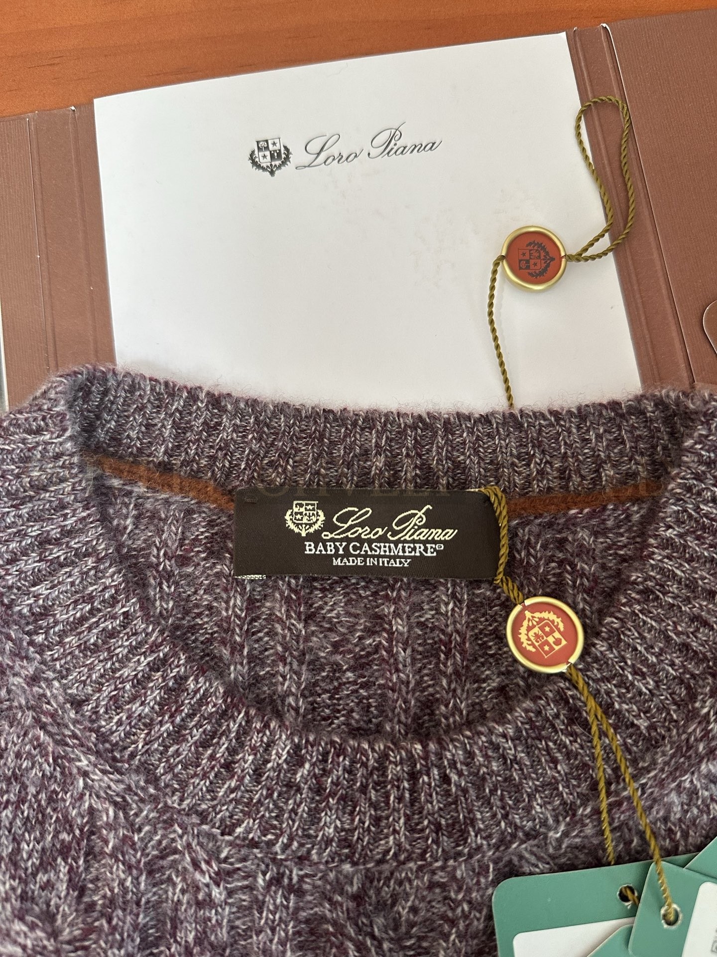【 ZP 】LoroPiana 니트 스웨터 (매장가 370만원) 상품 썸네일
