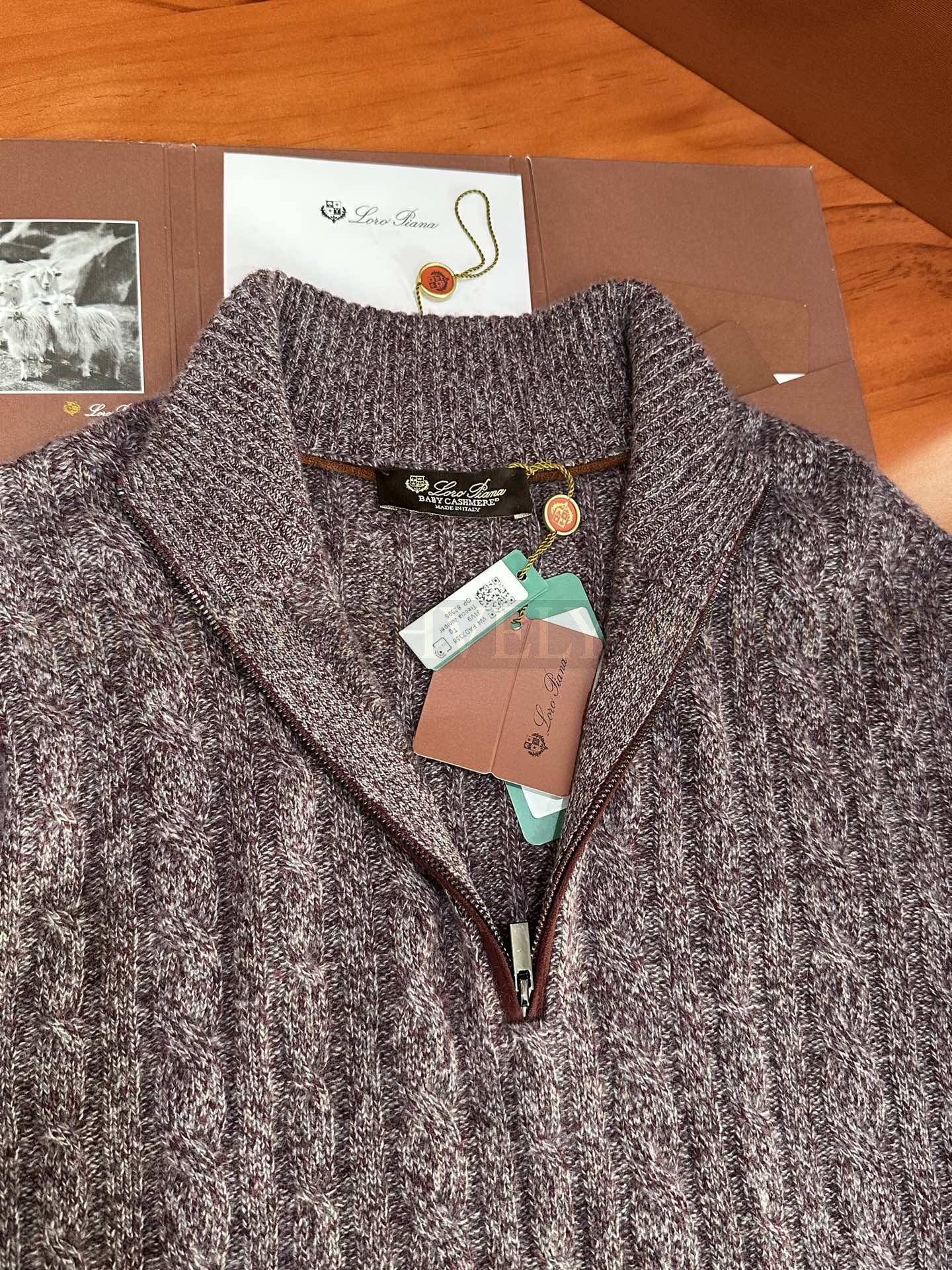 【 ZP 】LoroPiana 니트 스웨터 (매장가 410만원) 상품 썸네일