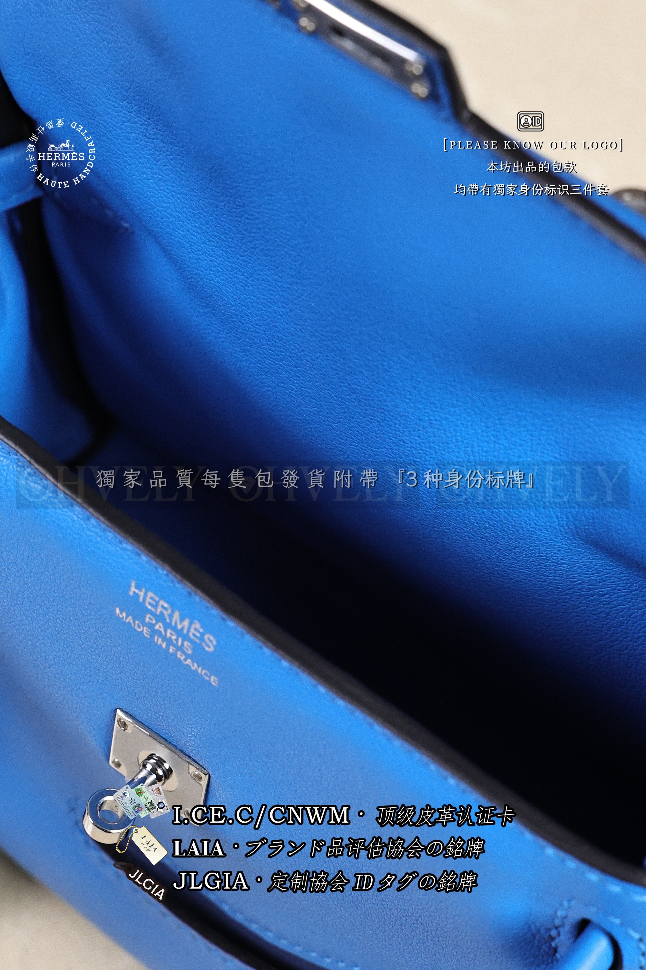 Hermès KELLY 𝘿𝙊𝙇𝙇  𝘽𝙡𝙪𝙚 𝙃𝙮𝙙𝙧𝙖+𝙉𝙖𝙫𝙮 은장 상품 썸네일