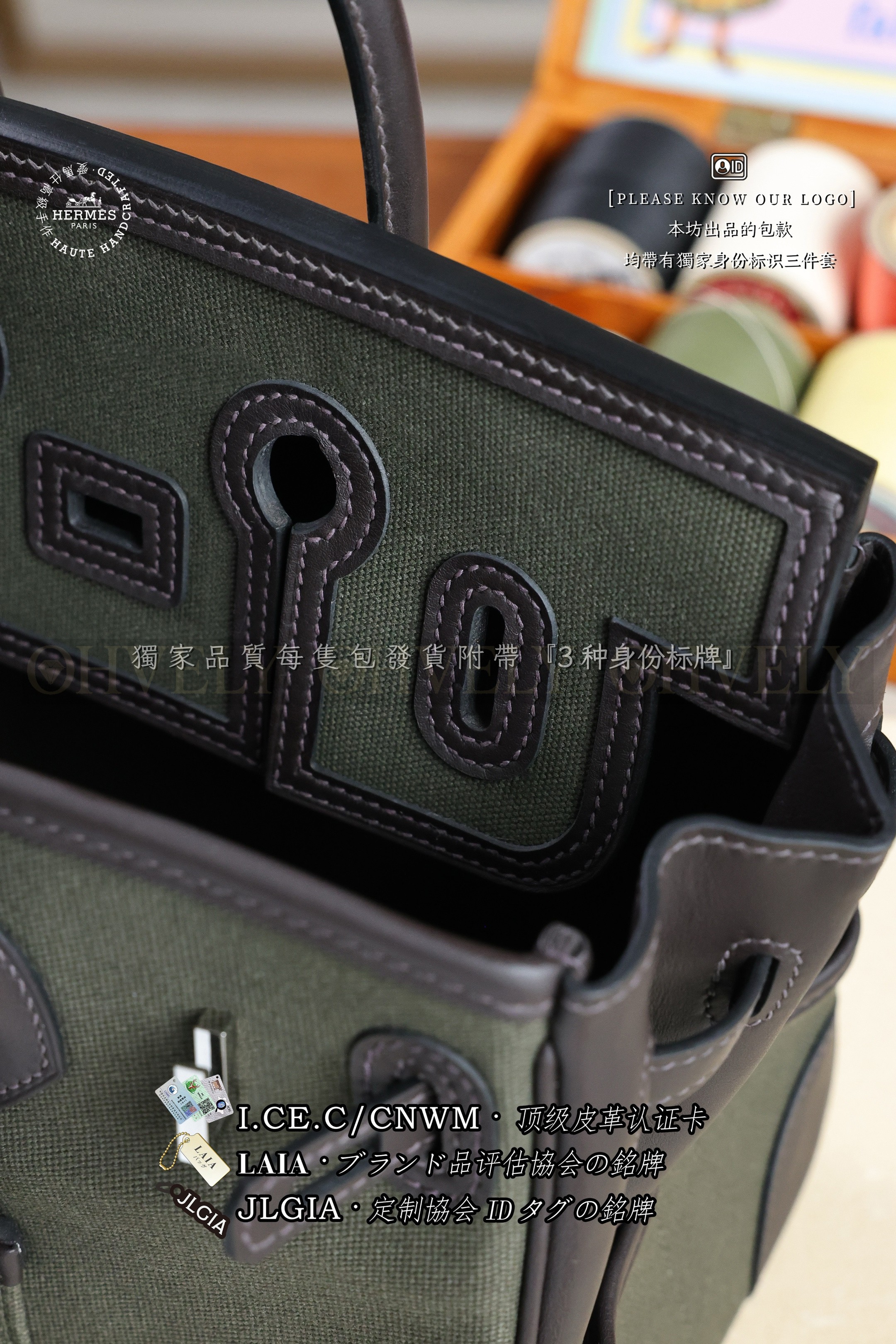 Hermès BIRKIN 𝘾𝙖𝙧𝙜𝙤 𝟮𝟱 𝙀𝙗𝙚𝙣𝙚 은장 상품 썸네일