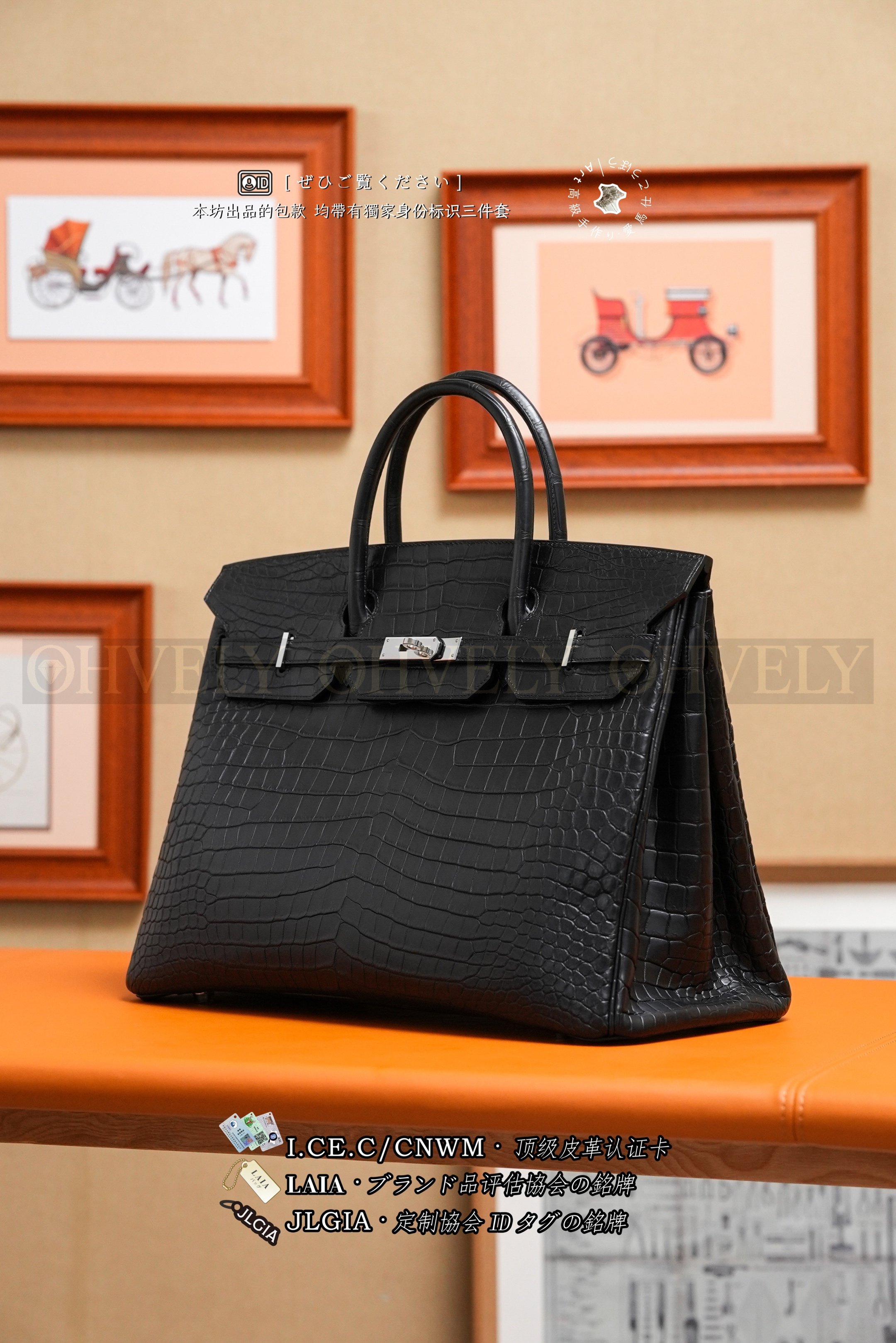 Hermès BIRKIN 𝟺𝟶 𝙽𝚘𝚒𝚛 𝙼𝚊𝚝𝚝𝚎 𝙿𝚘𝚛𝚘𝚜𝚞𝚜 은장 상품 썸네일
