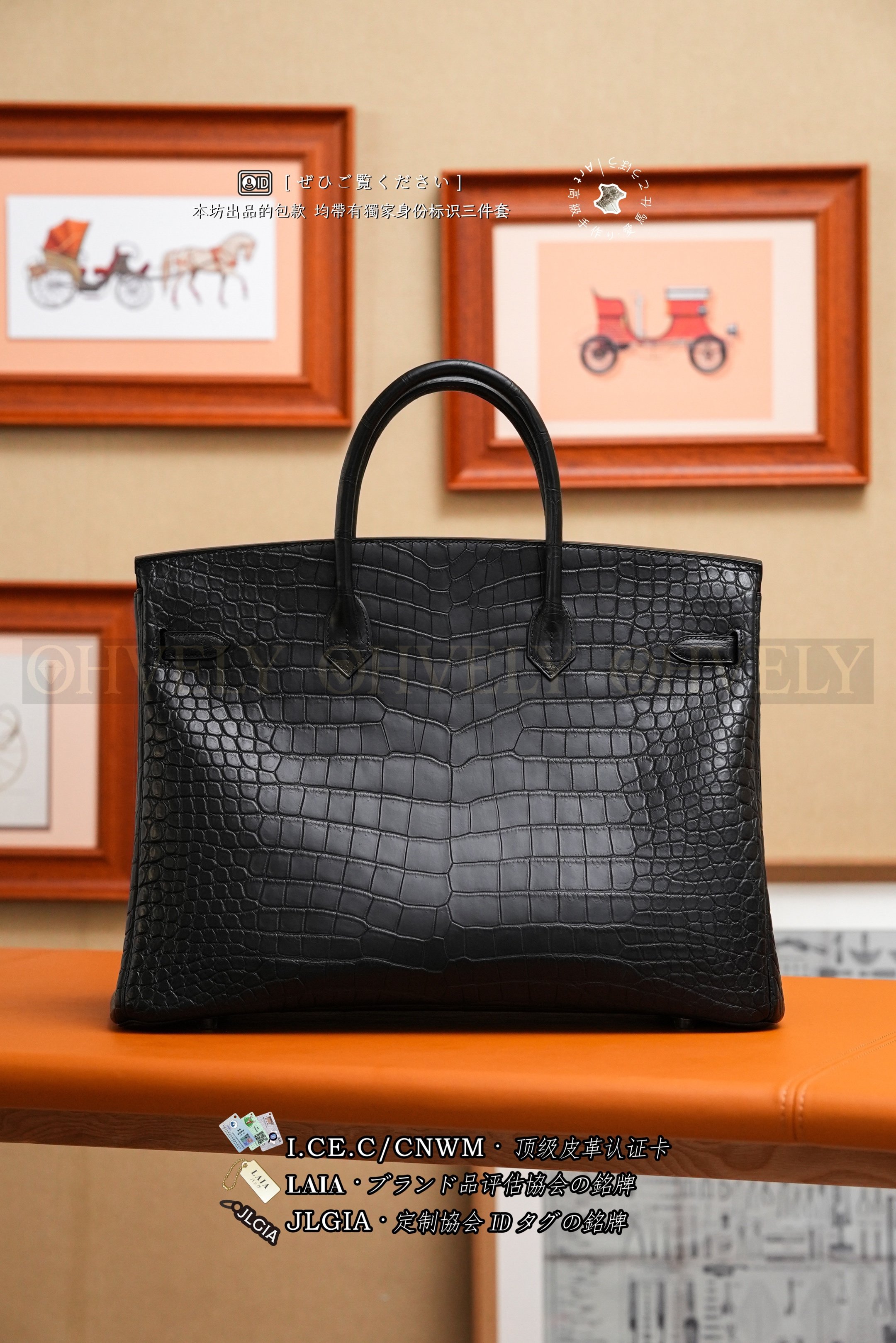 Hermès BIRKIN 𝟺𝟶 𝙽𝚘𝚒𝚛 𝙼𝚊𝚝𝚝𝚎 𝙿𝚘𝚛𝚘𝚜𝚞𝚜 은장 상품 썸네일