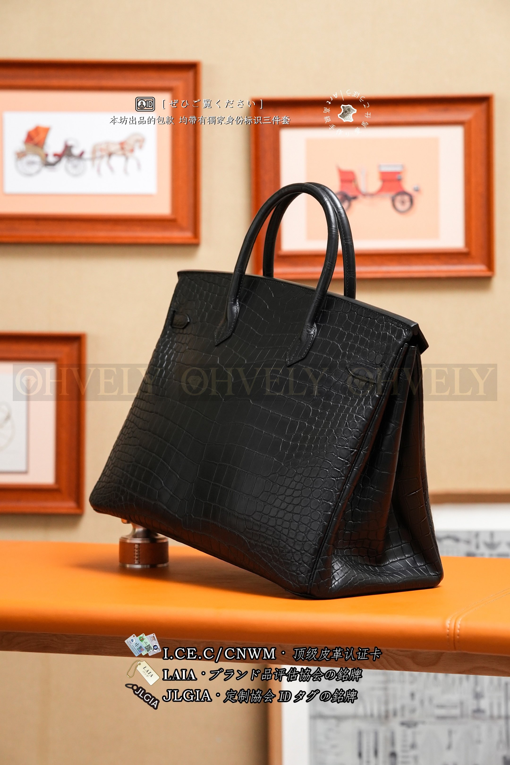 Hermès BIRKIN 𝟺𝟶 𝙽𝚘𝚒𝚛 𝙼𝚊𝚝𝚝𝚎 𝙿𝚘𝚛𝚘𝚜𝚞𝚜 은장 상품 썸네일