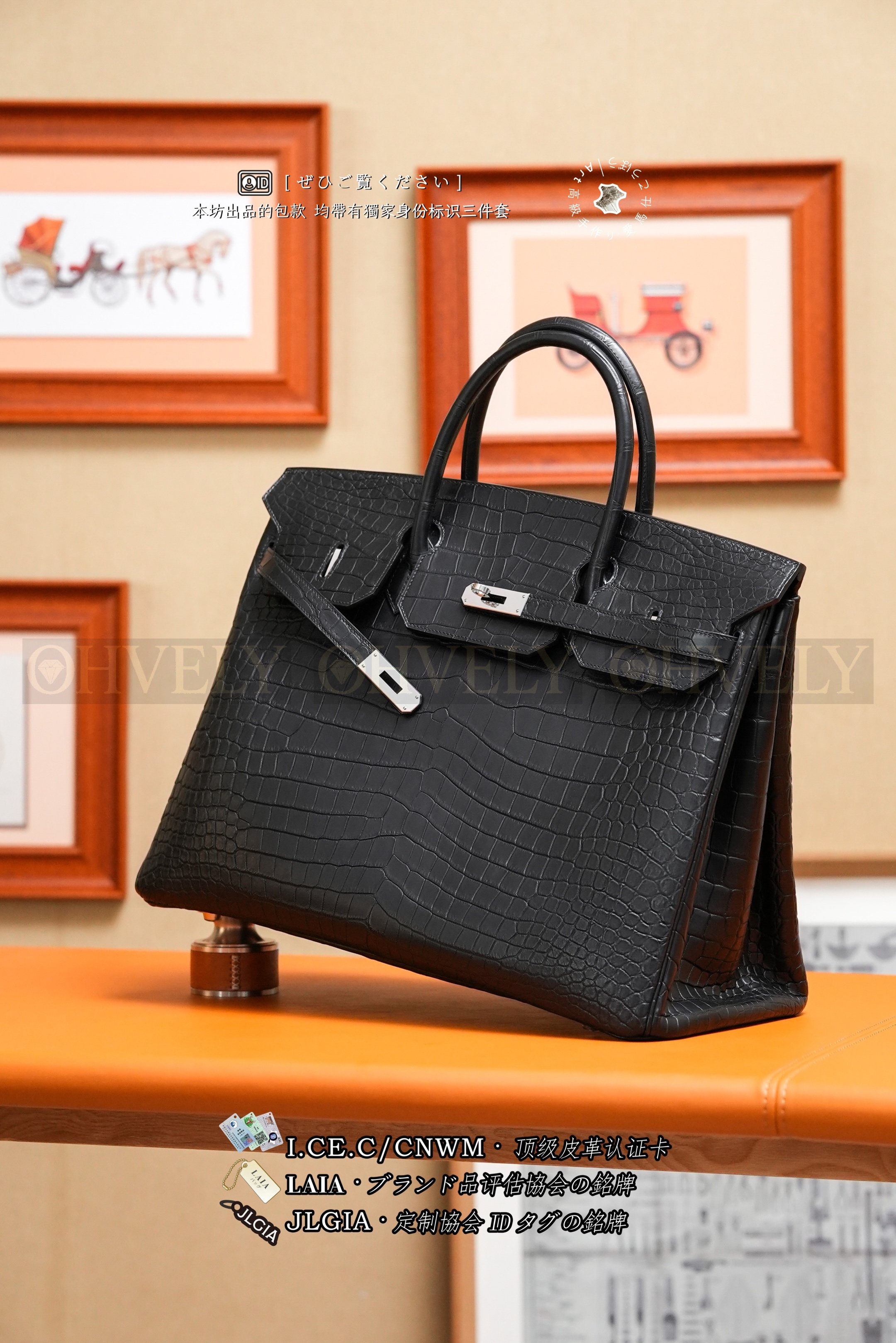 Hermès BIRKIN 𝟺𝟶 𝙽𝚘𝚒𝚛 𝙼𝚊𝚝𝚝𝚎 𝙿𝚘𝚛𝚘𝚜𝚞𝚜 은장 상품 썸네일