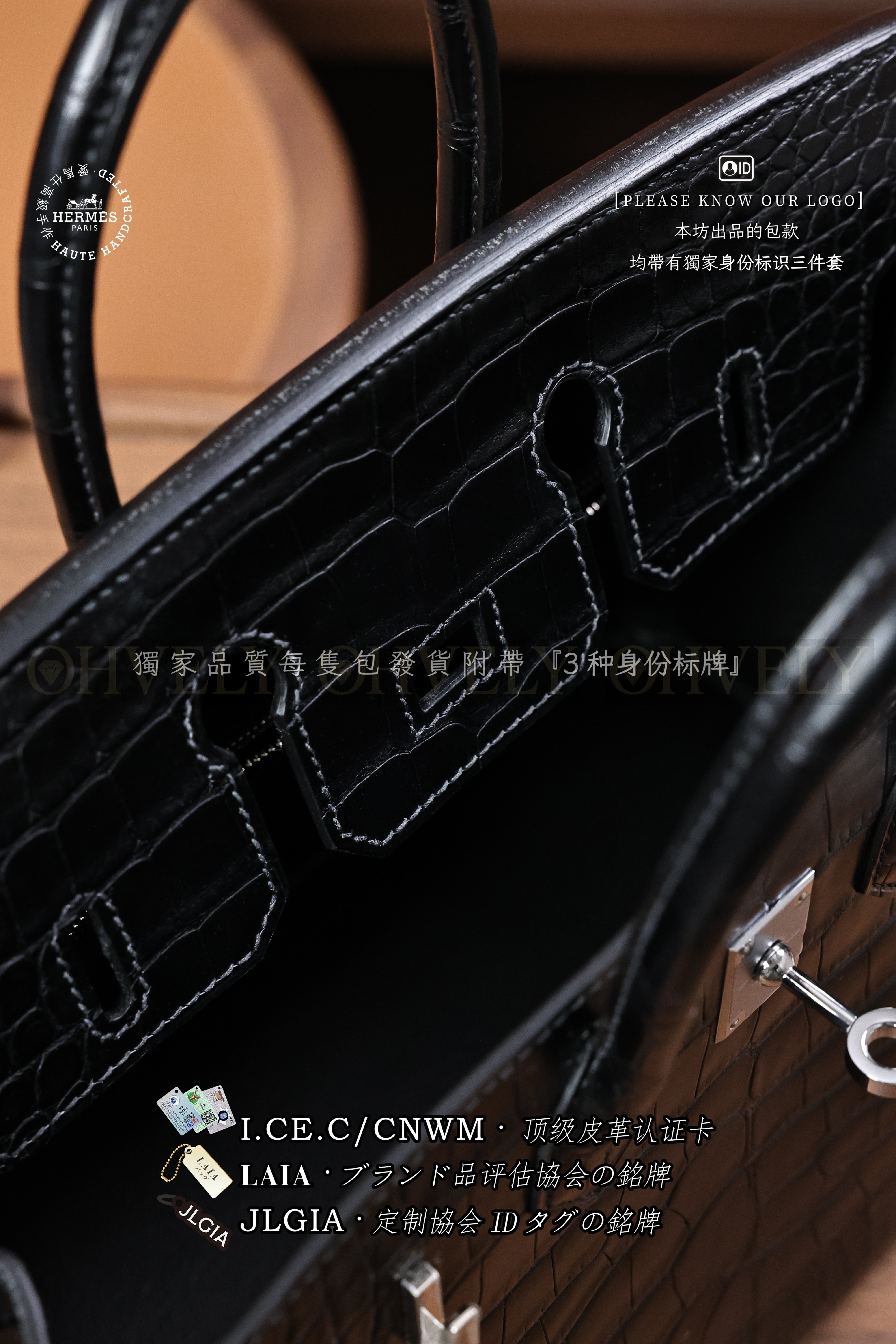 Hermès BIRKIN 𝟮𝟱 𝙉𝙤𝙞𝙧 은장 상품 썸네일