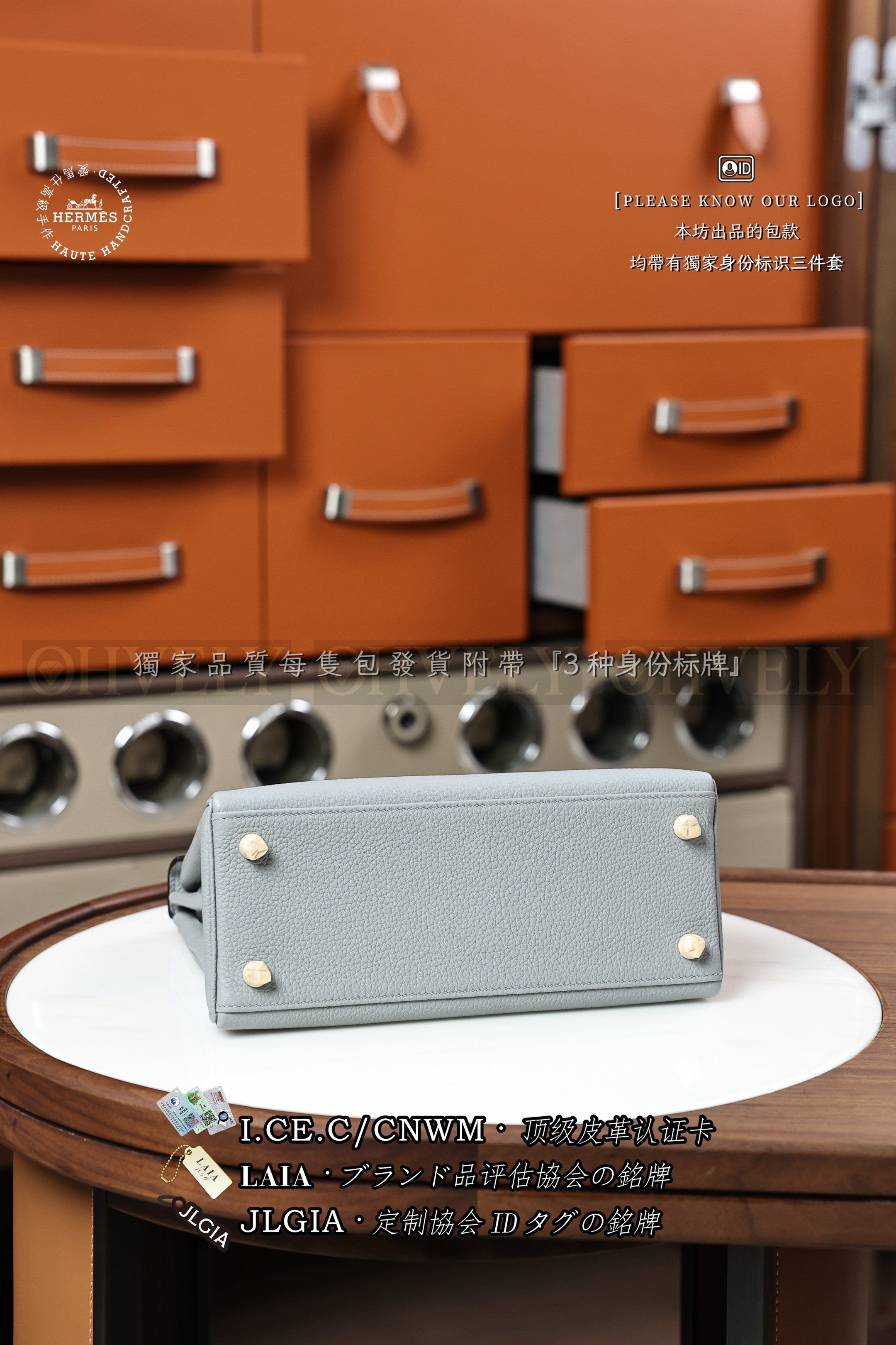 Hermès Kelly 𝟮𝟱 𝙂𝙧𝙞𝙨 𝙋𝙖𝙣𝙩𝙞𝙣 금장 상품 썸네일