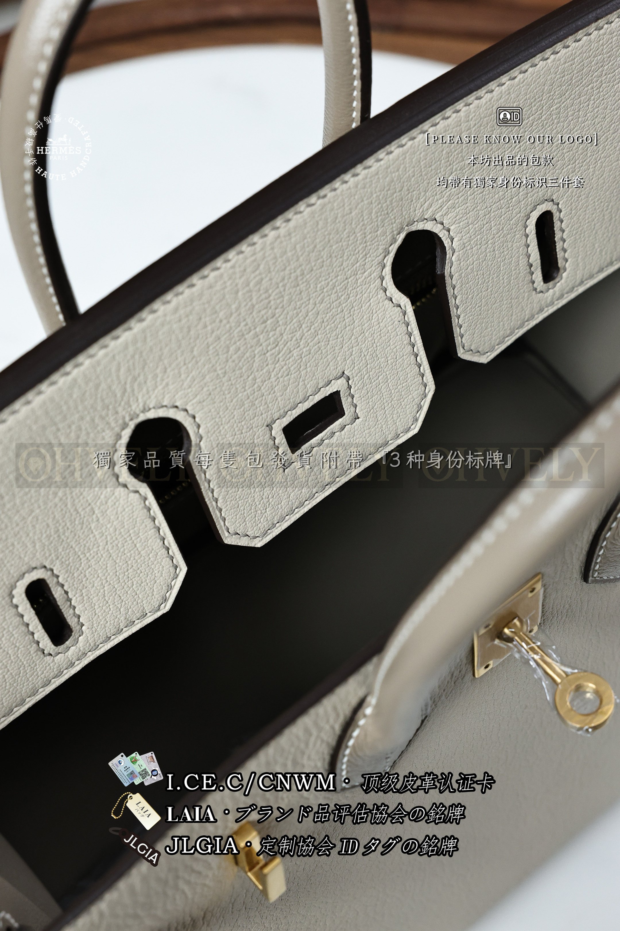 Hermès BIRKIN 𝟮𝟱 𝙏𝙤𝙪𝙘𝙝 𝘾𝙧𝙖𝙞𝙚+𝙂𝙧𝙞𝙨 𝘼𝙨𝙥𝙝𝙖𝙡𝙩𝙚 금장 상품 썸네일