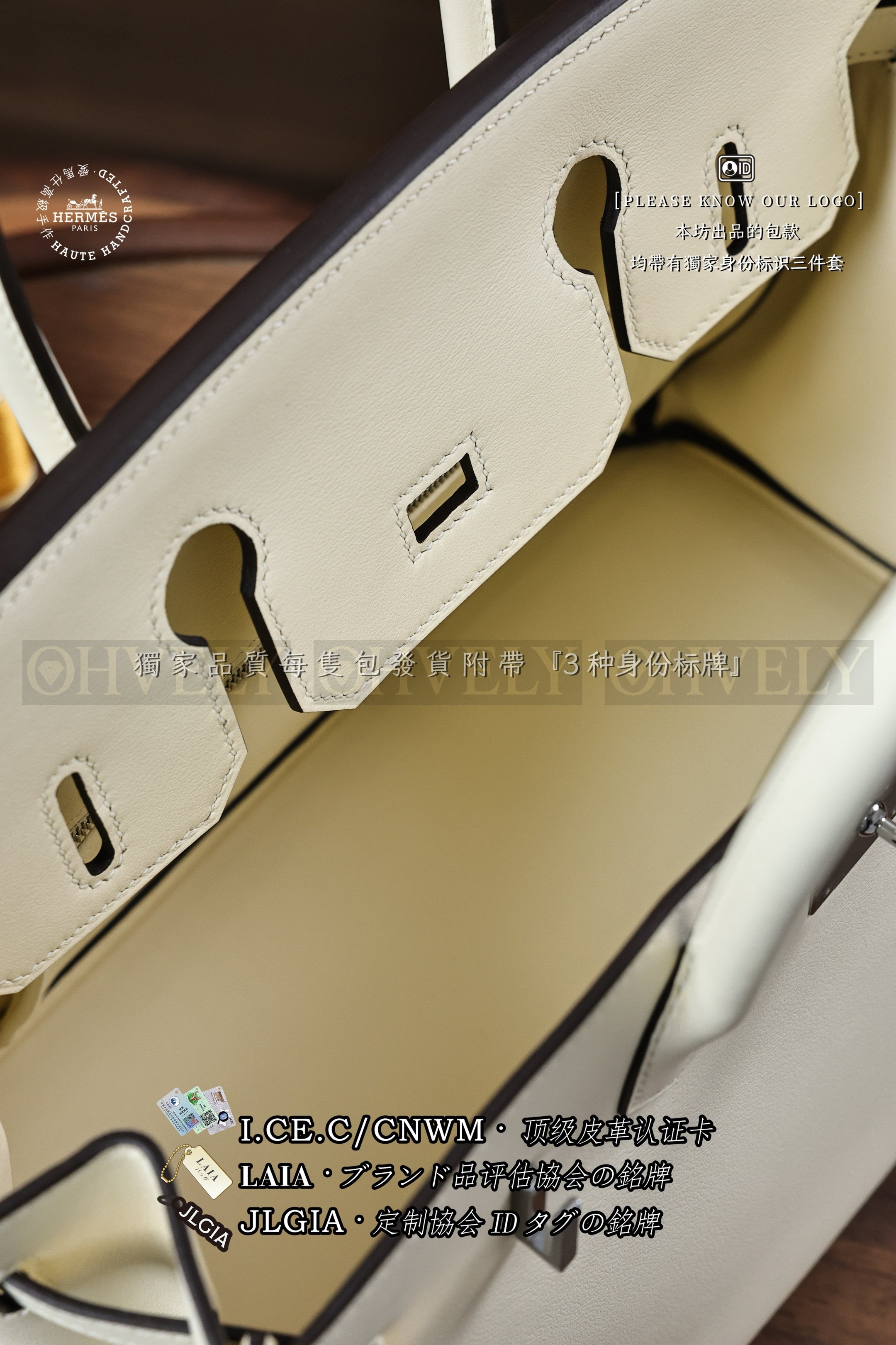 Hermès BIRKIN 𝟯𝟬 𝙉𝙖𝙩𝙖 은장 상품 썸네일
