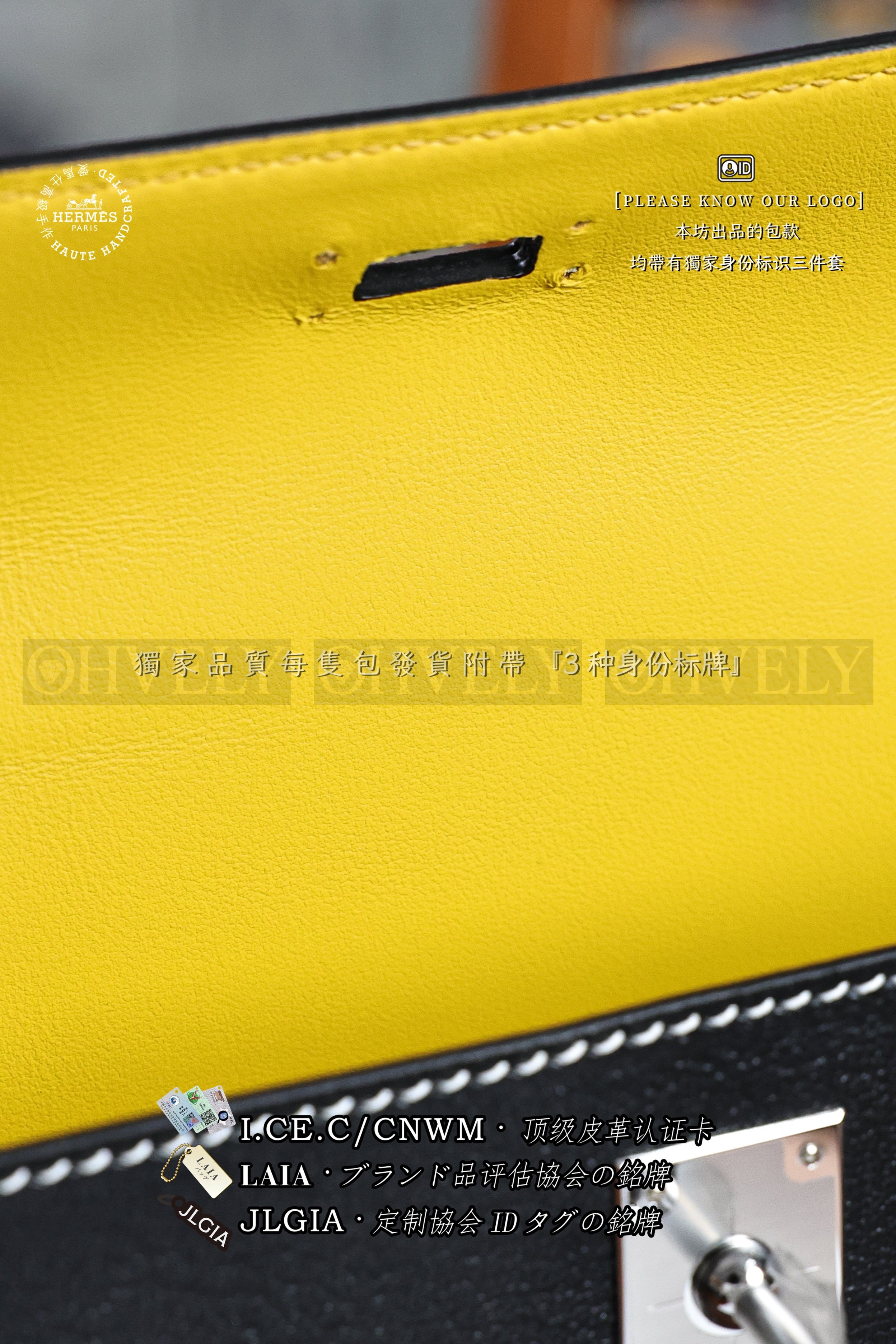 Hermès Kelly 𝙄𝙄 𝙈𝙄𝙉𝙄 𝙉𝙤𝙞𝙧 은장 상품 썸네일