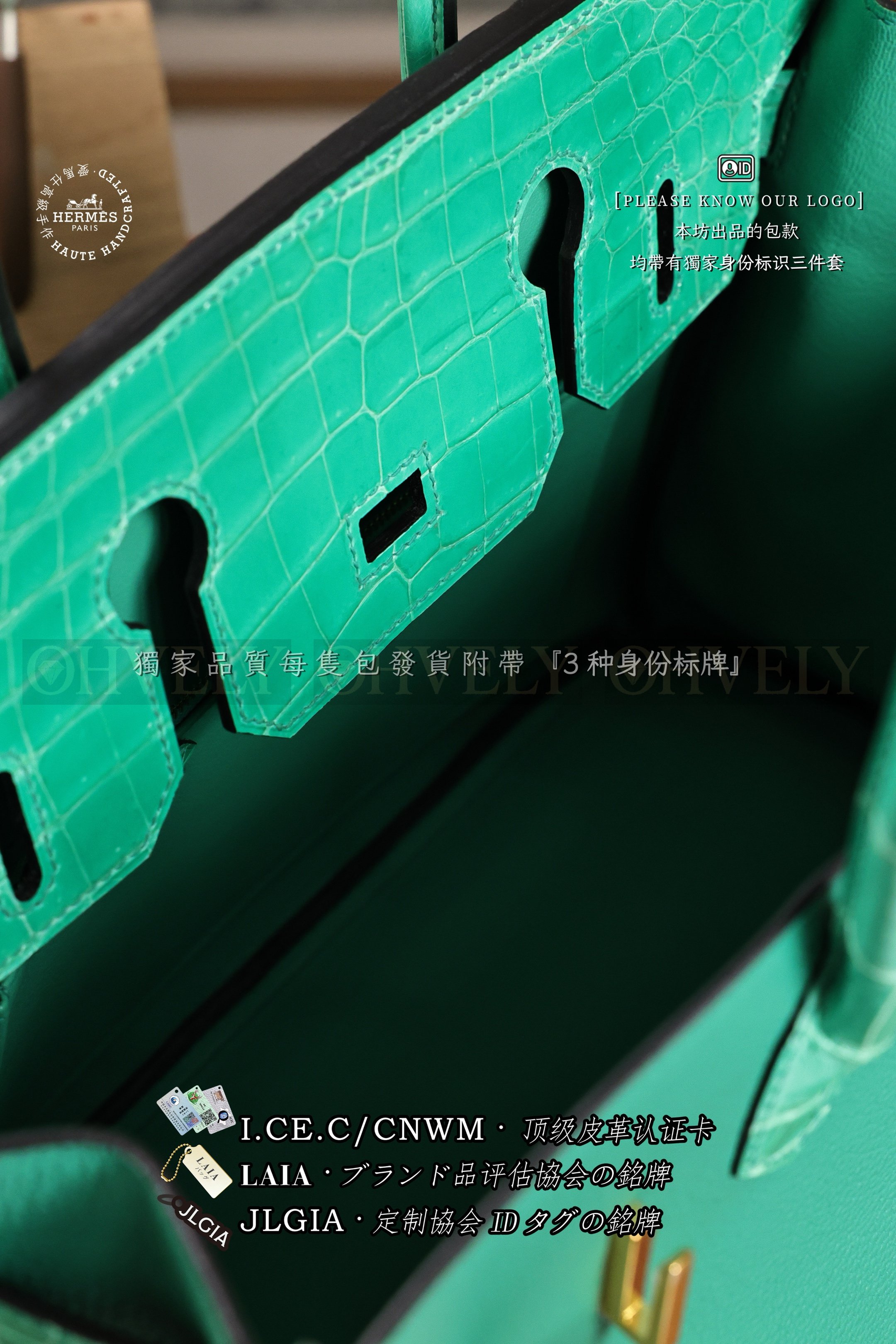 Hermès 𝚃𝚘𝚞𝚌𝚑 Birkin 𝟹𝟶 𝚅𝚎𝚛𝚝 𝚅𝚎𝚛𝚘𝚗𝚎 금장 상품 썸네일