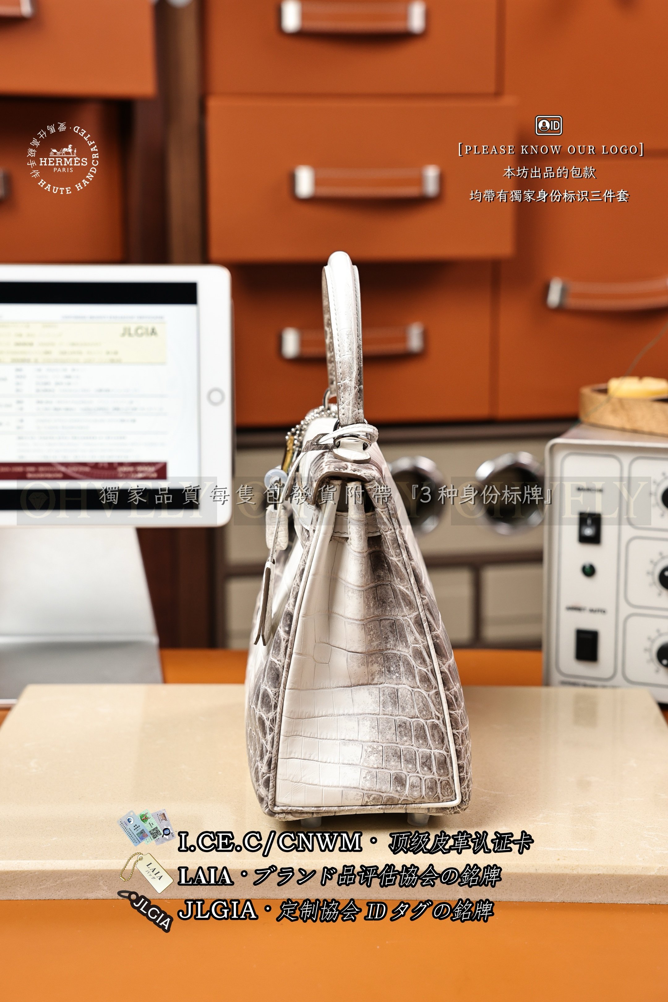 Hermès Kelly 𝟸𝟻 𝙷𝙸𝙼𝙰𝙻𝙰𝚈𝙰 은장 상품 썸네일