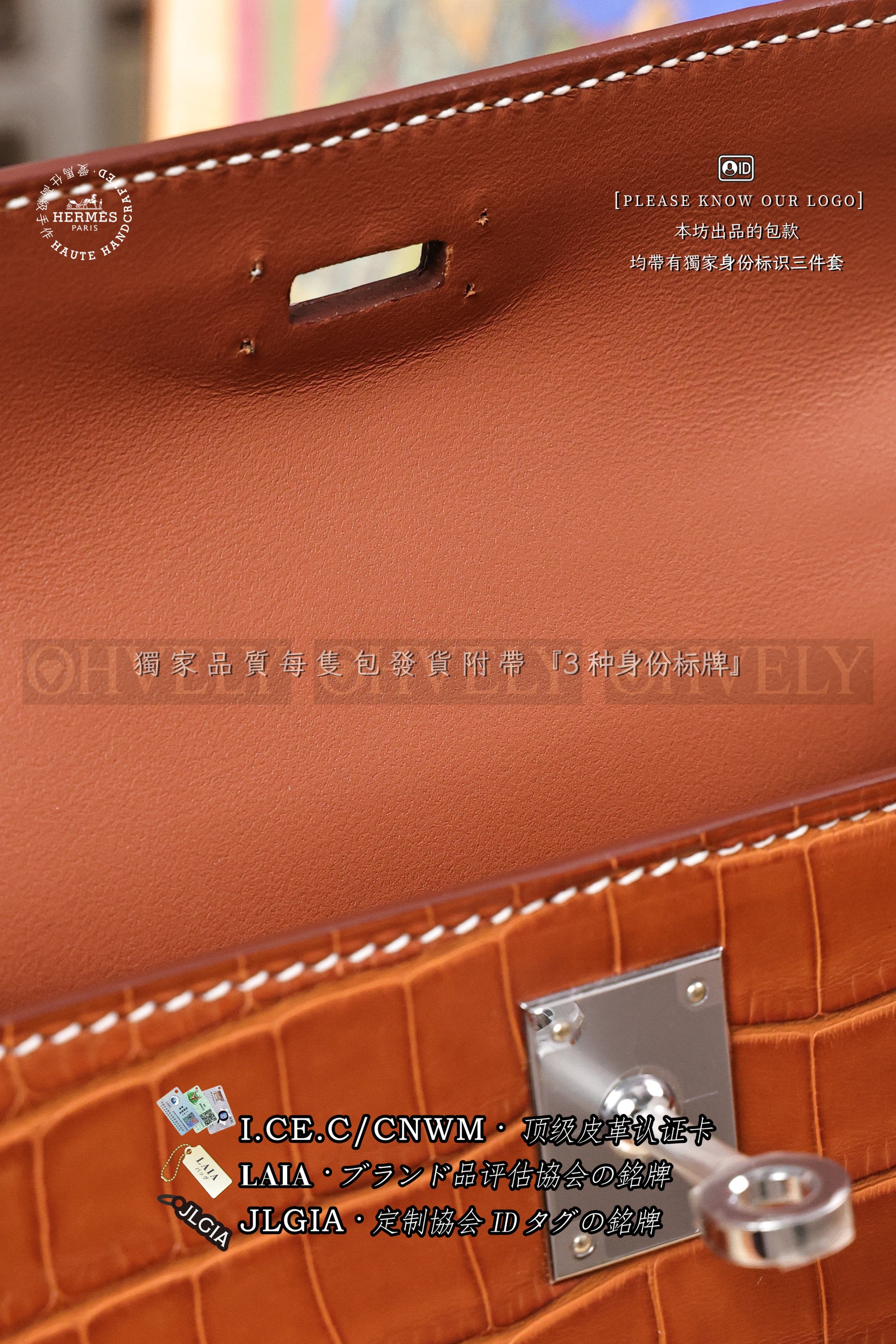 Hermès Kelly 𝙸𝙸 𝙼𝚒𝚗𝚒 𝙱𝚊𝚛𝚎𝚗𝚒𝚊 은장 상품 썸네일
