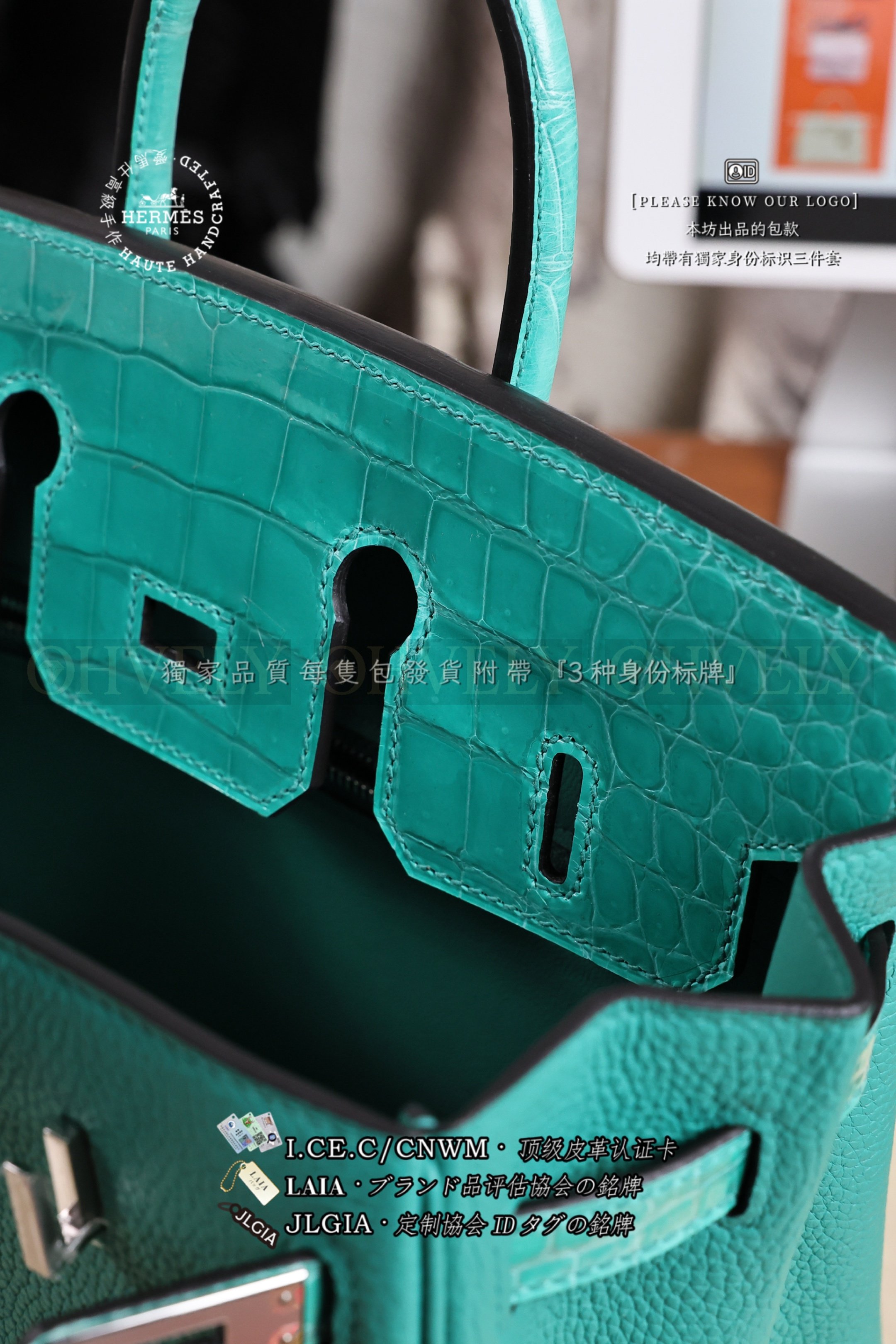 Hermès 𝚃𝚘𝚞𝚌𝚑 Birkin 𝟸𝟻 𝚅𝚎𝚛𝚝 𝚅𝚎𝚛𝚘𝚗𝚎 은장 상품 썸네일