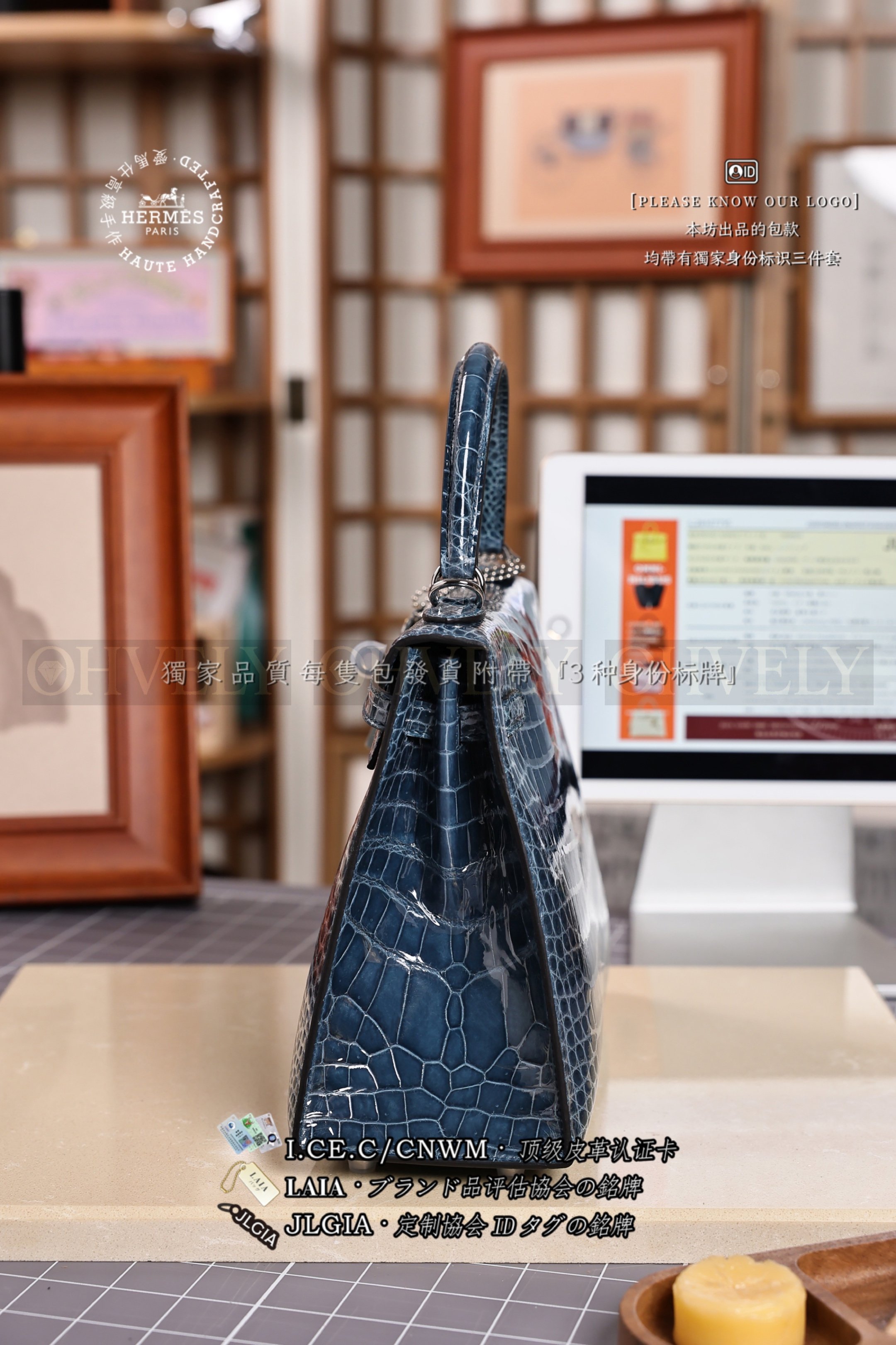Hermès Kelly 𝟸𝟻 𝙸𝚣𝚖𝚒𝚛 은장 상품 썸네일