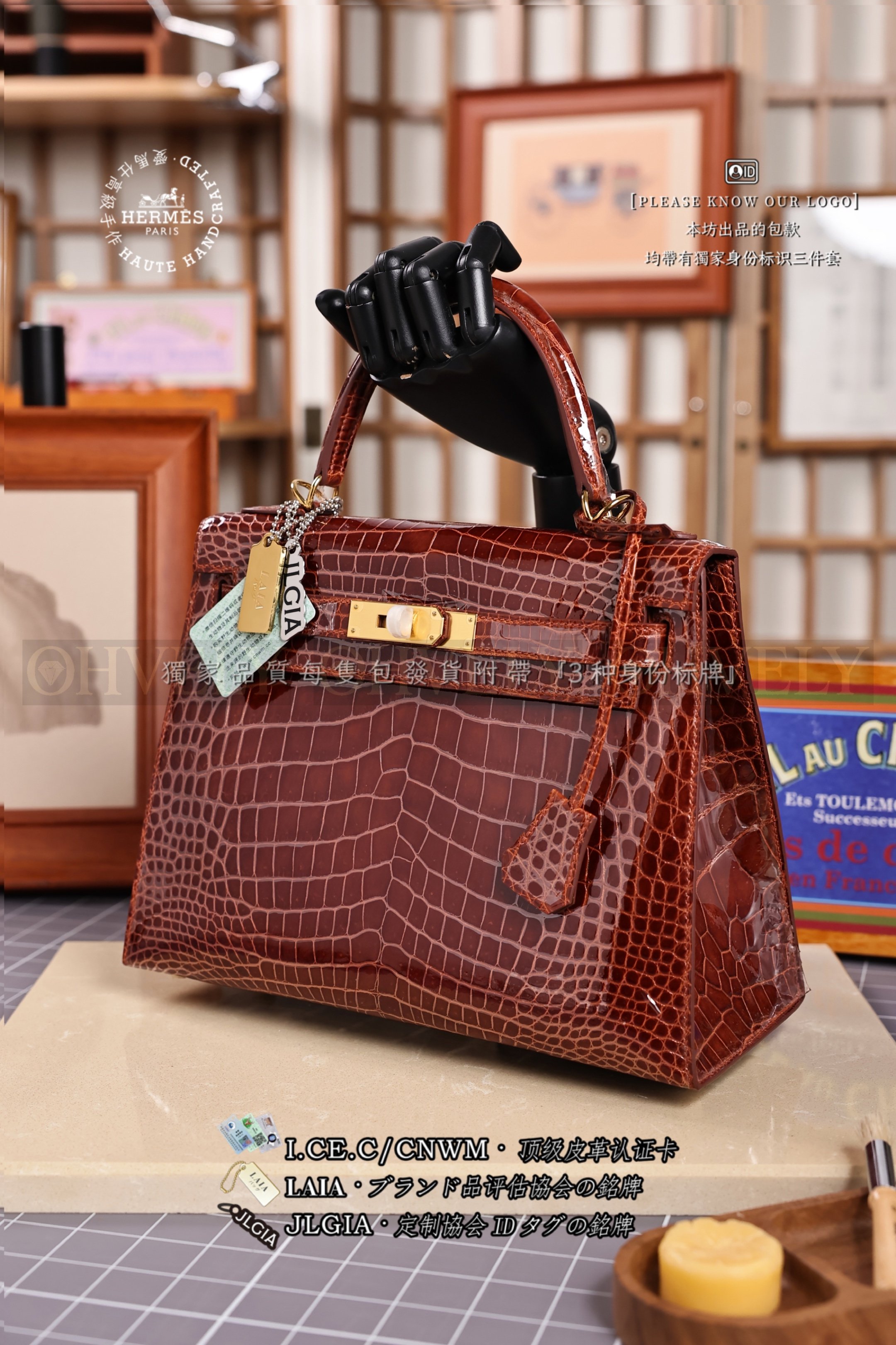 Hermès Kelly 𝟸𝟾 𝙼𝚒𝚎𝚕 𝙿𝚘𝚛𝚘𝚜𝚞𝚜 금장 상품 썸네일