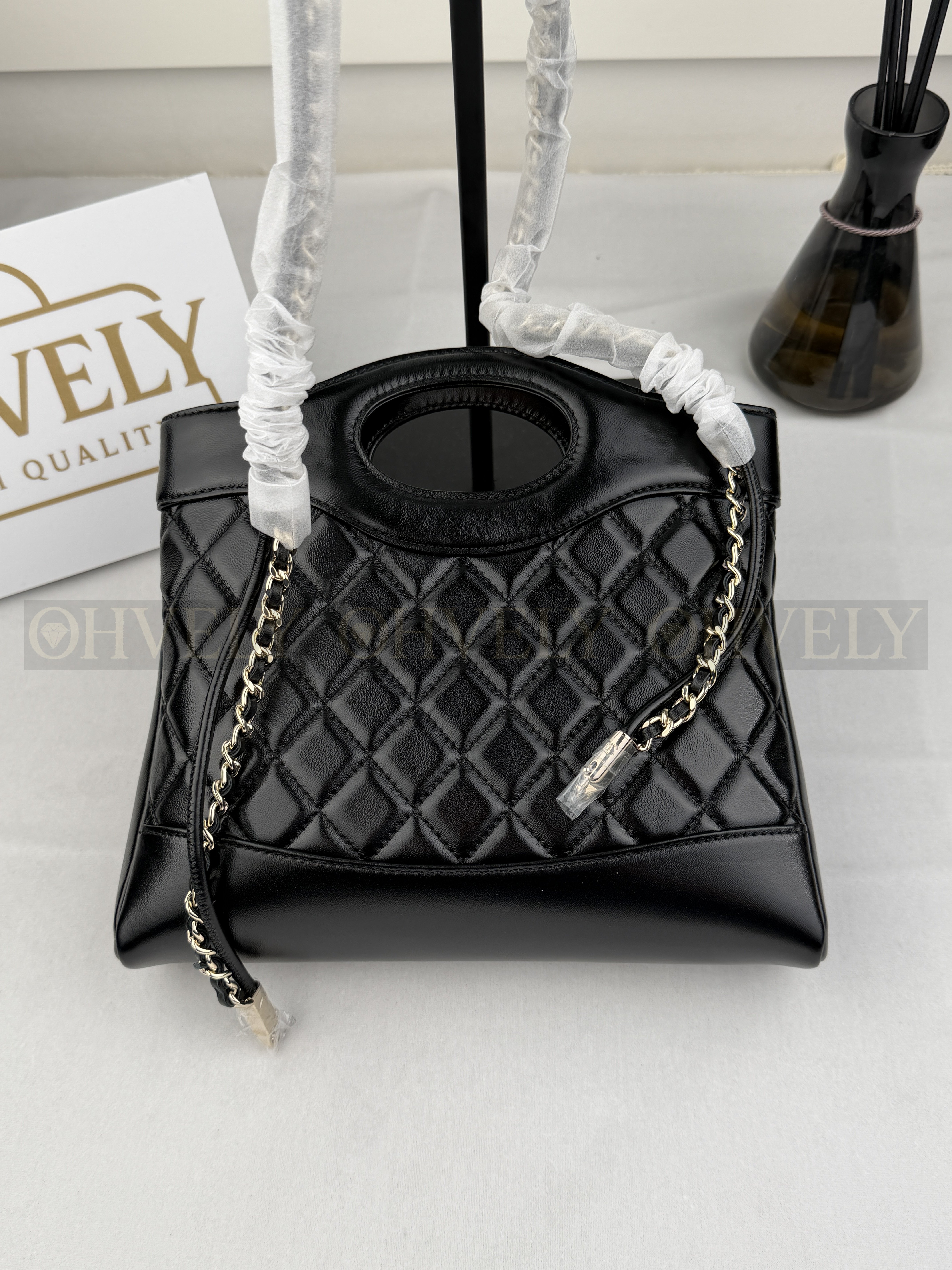 Chanel 31 bag 스몰 블랙(은장) 상품 썸네일