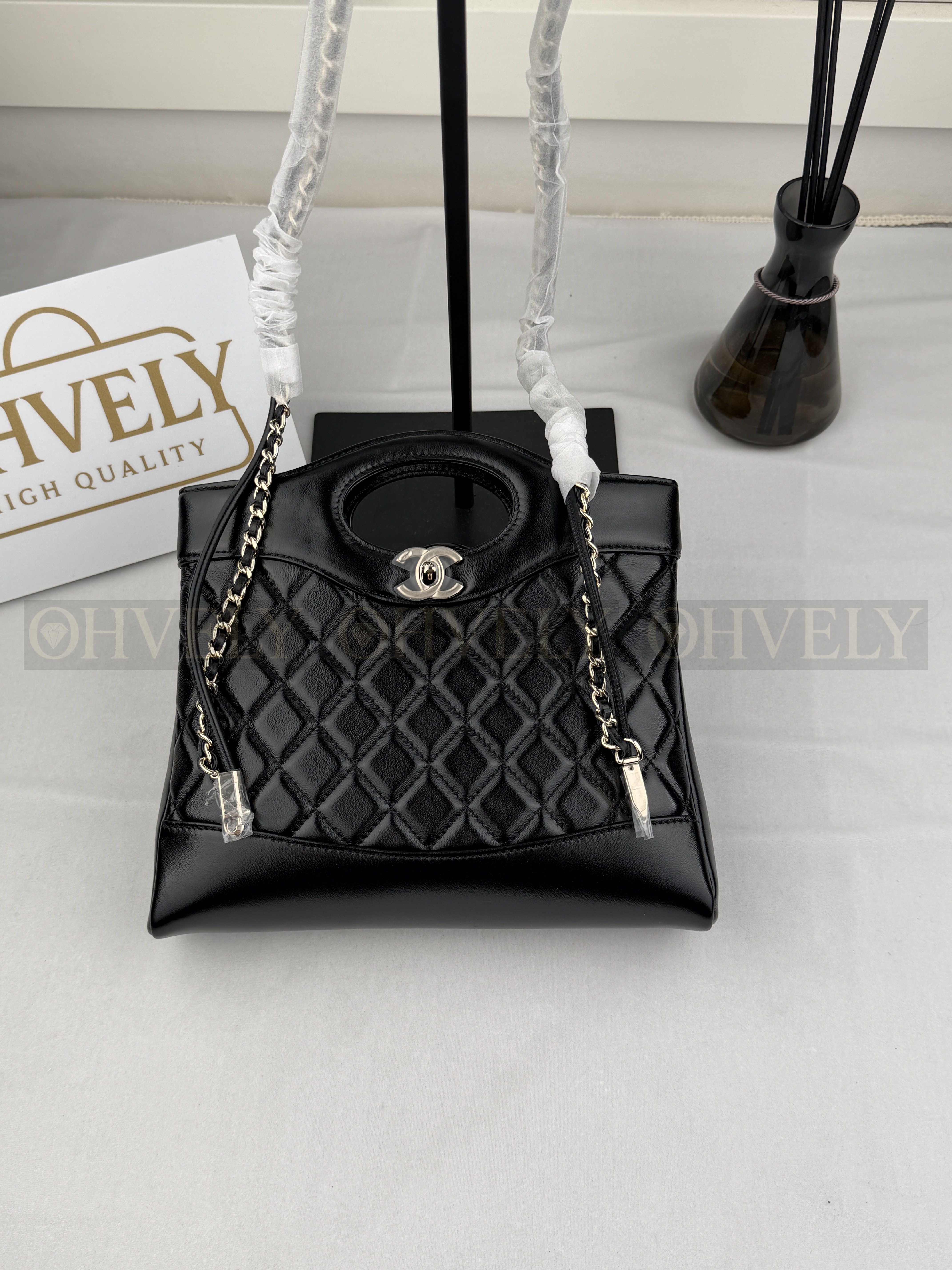 Chanel 31 bag 스몰 블랙(은장)