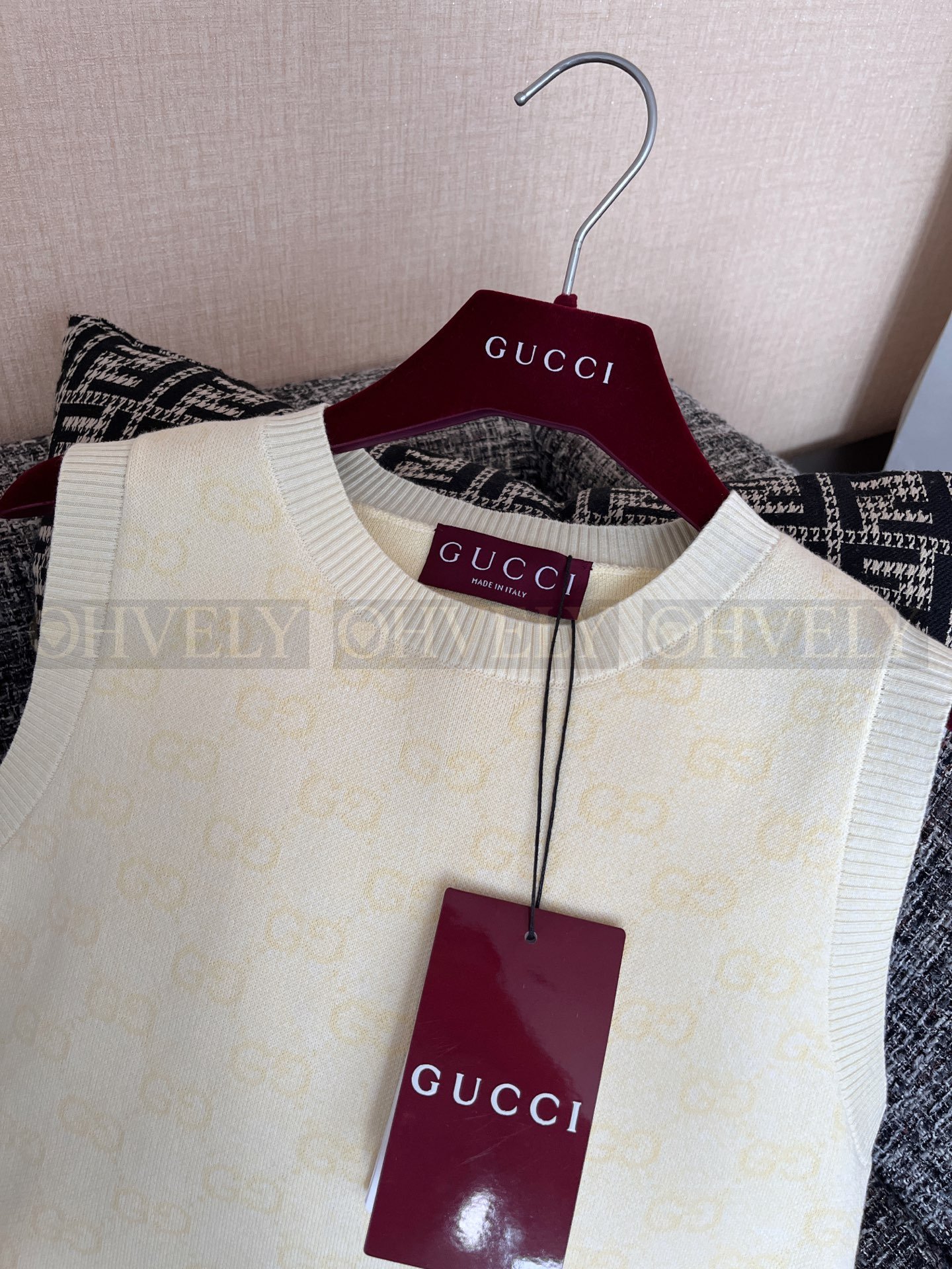 【 ZP버전 】Gucci GG모노그램 니트베스트 상품 썸네일