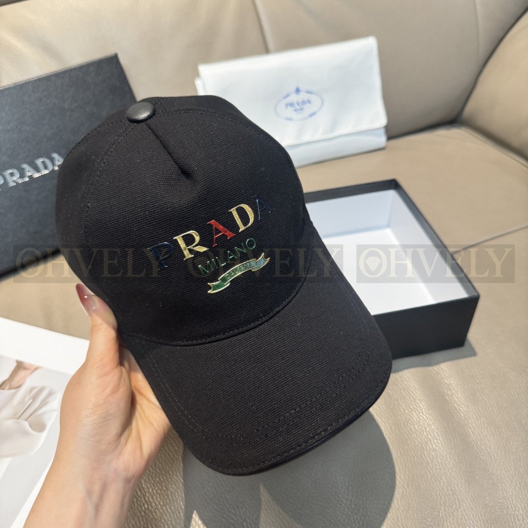 Prada 베이스볼 캡(블랙) 상품 썸네일