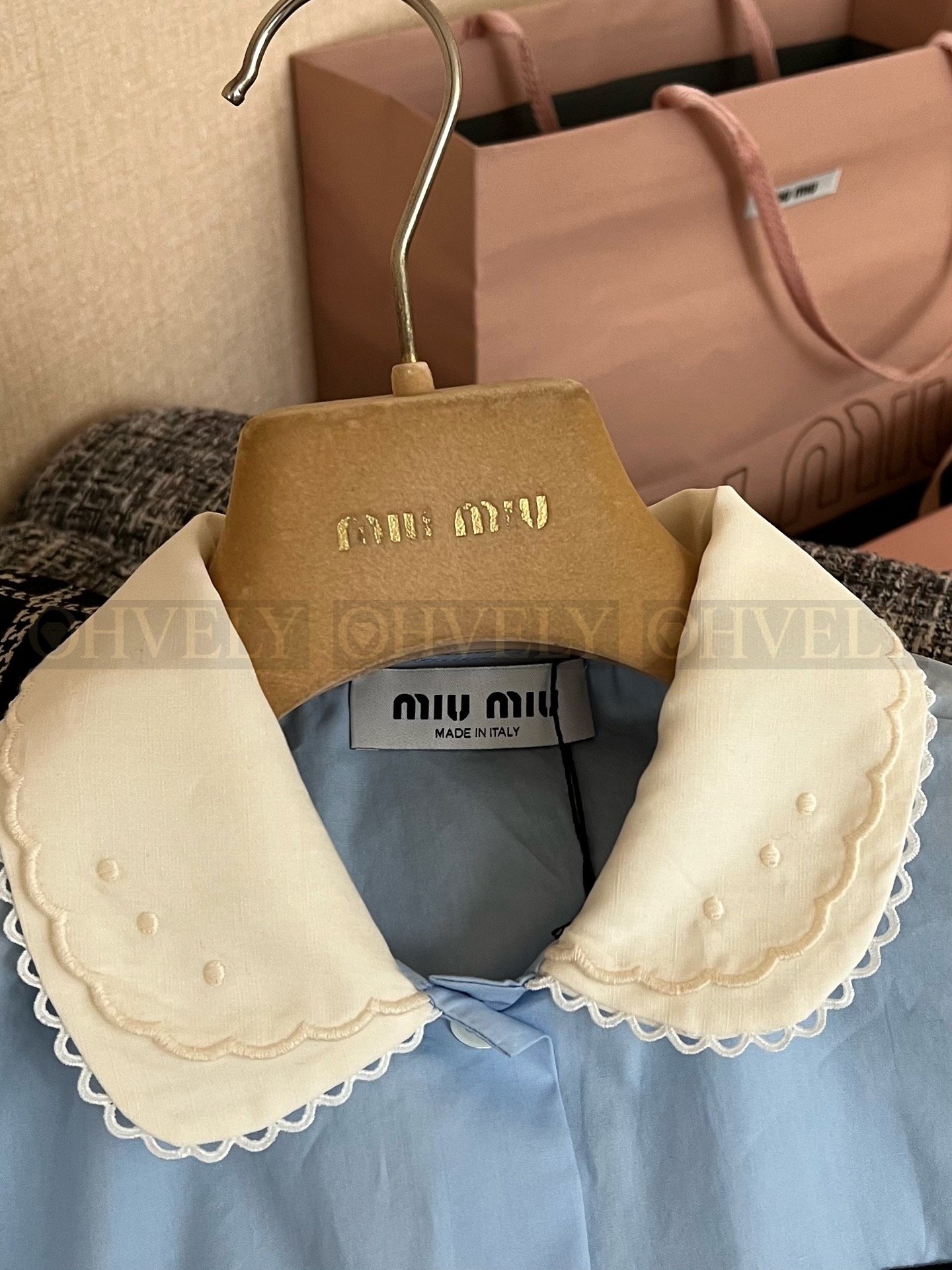 【 ZP버전 】Miu miu 2026 포플린셔츠 상품 썸네일