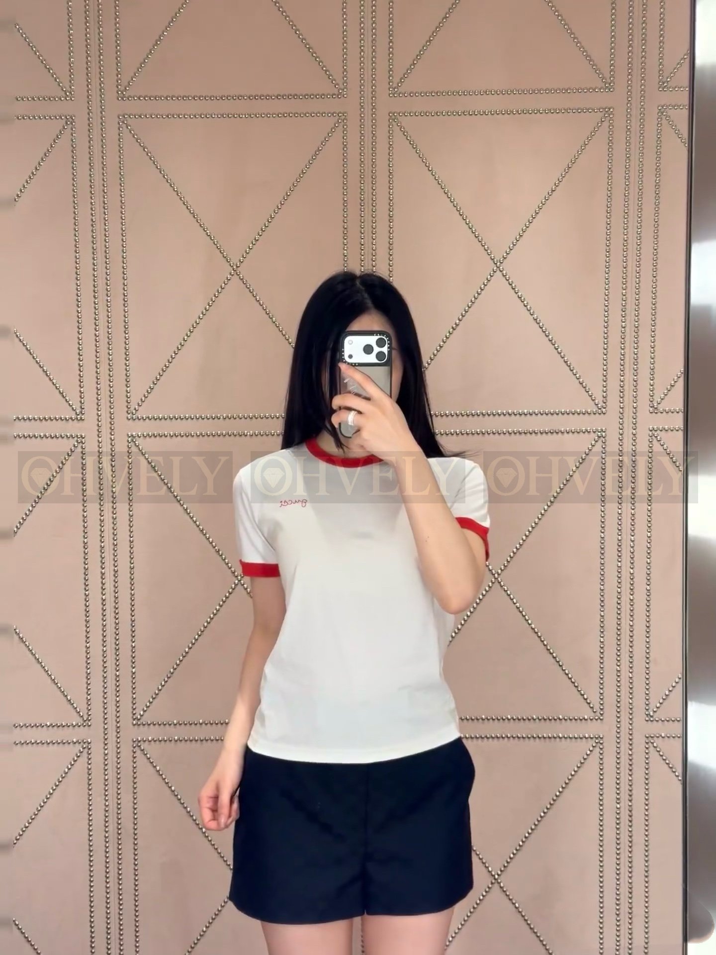 【 ZP버전 】 GUCCI 구찌 리도 프린트 코튼 저지 티셔츠 상품 썸네일