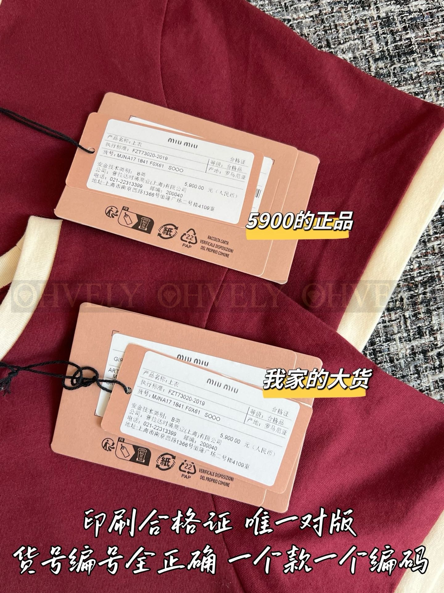 【 ZP버전 】 MIUMIU 미우미우 로고 프린트 코튼 저지 티셔츠 상품 썸네일