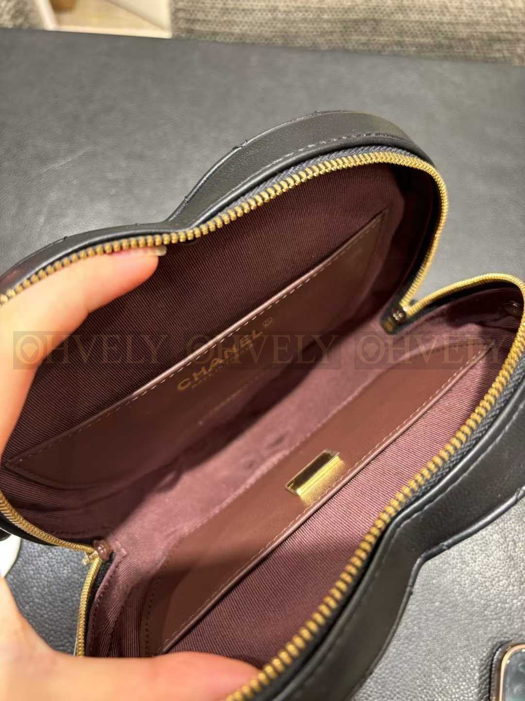 Chanel 하트백 블랙 램스킨 골드메탈 상품 썸네일
