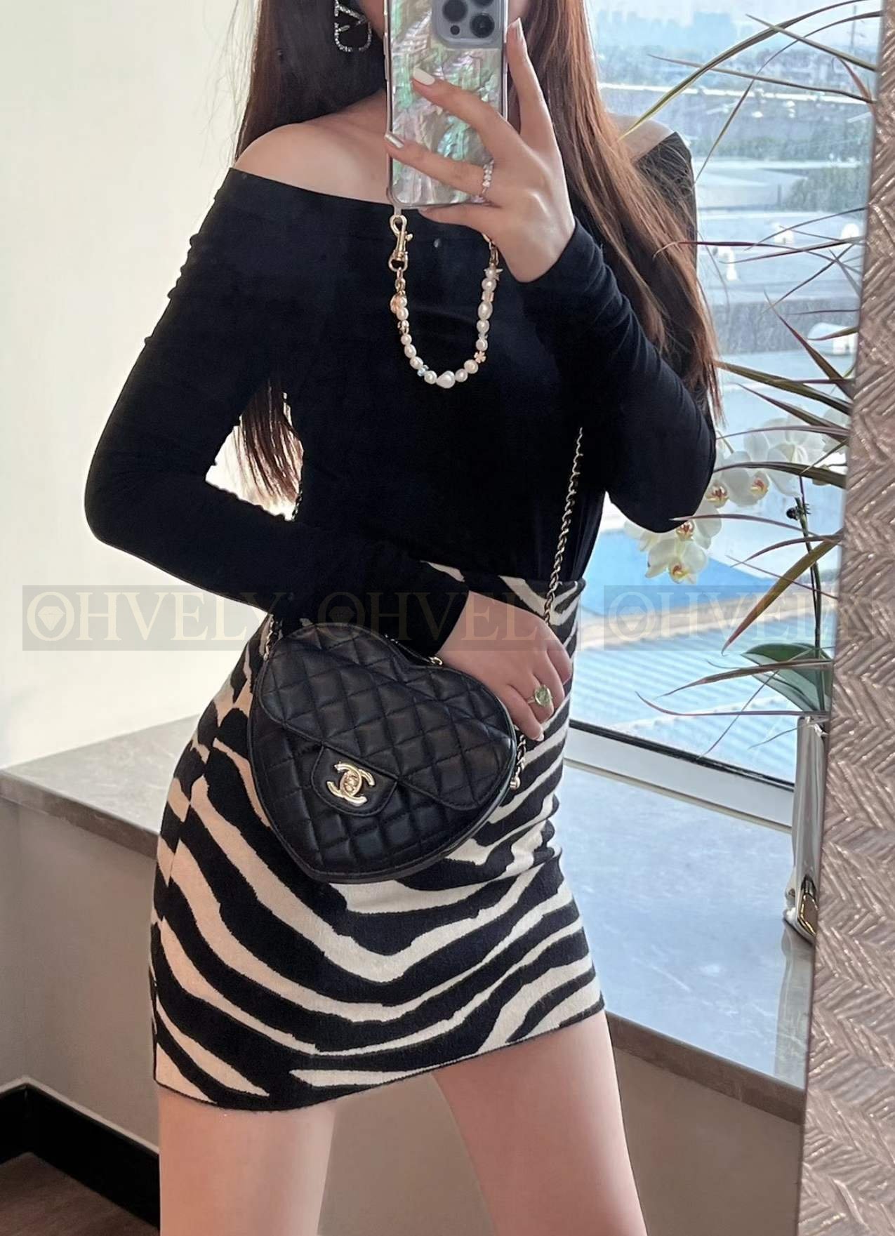 Chanel 하트백 라이트핑크 램스킨 골드메탈 상품 썸네일