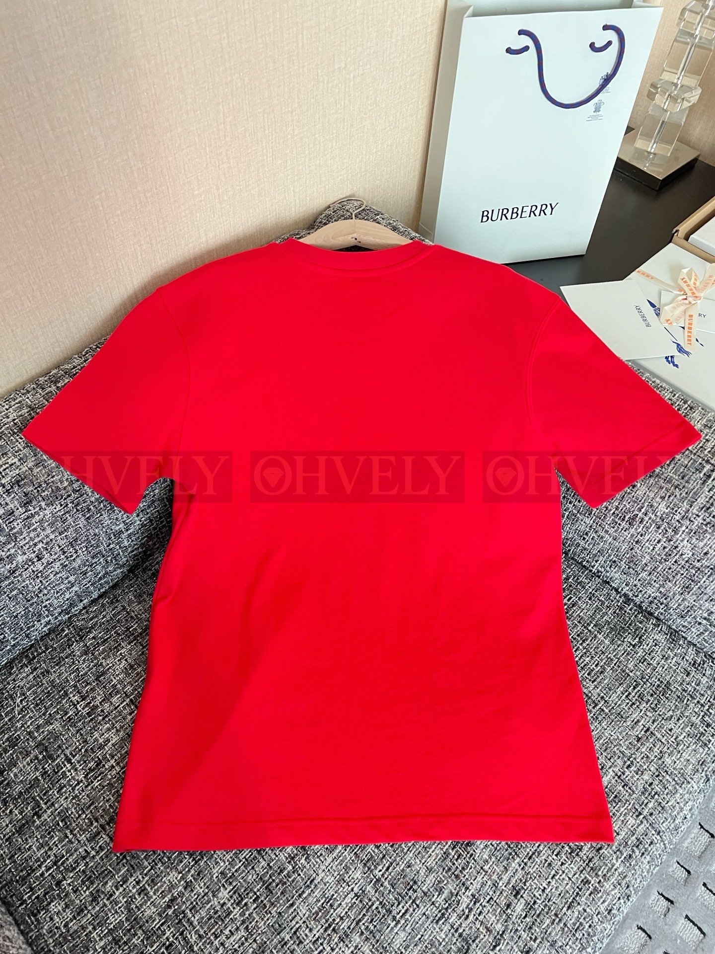 【 ZP버전 】 BURBERRY 버버리 워터컬러 EKD 코튼 티셔츠 상품 썸네일