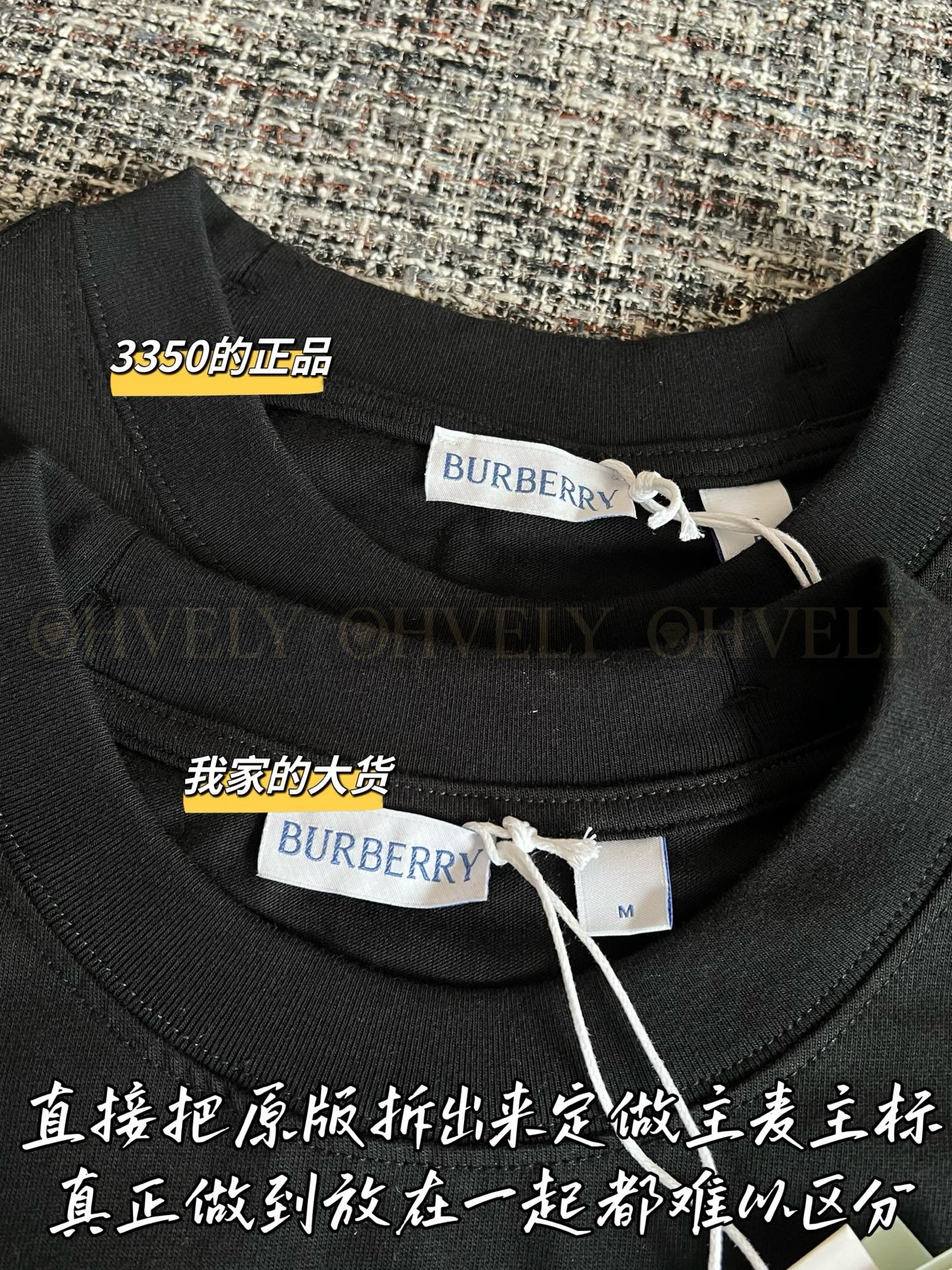 【 ZP버전 】BURBERRY 버버리 로고 프린트 코튼 티셔츠 상품 썸네일