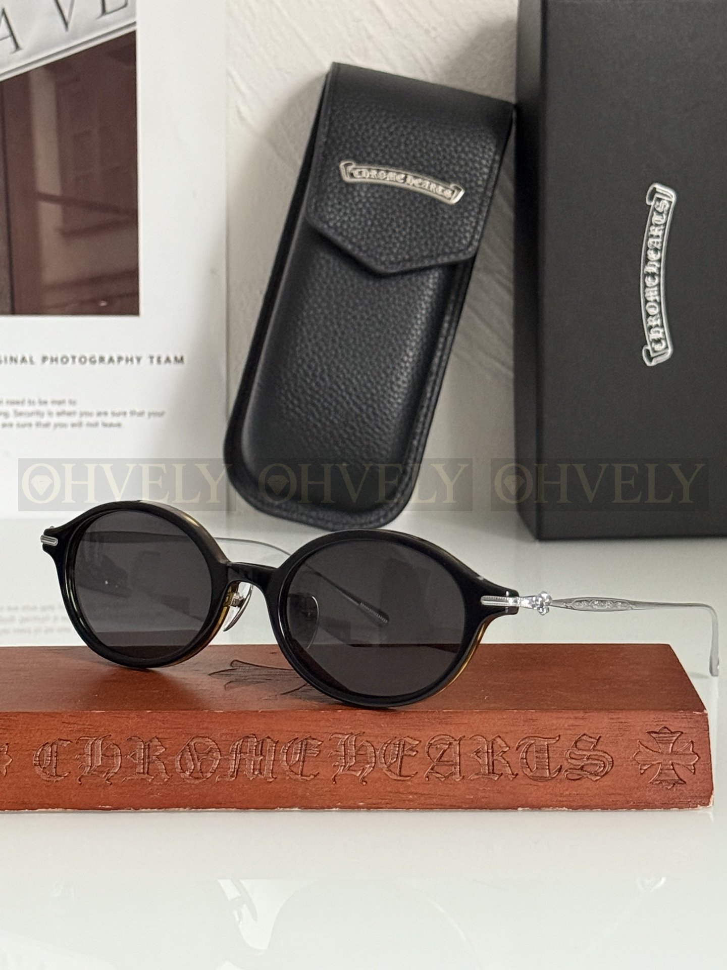 CHROME HEARTS  크롬하츠 라운드 선글라스