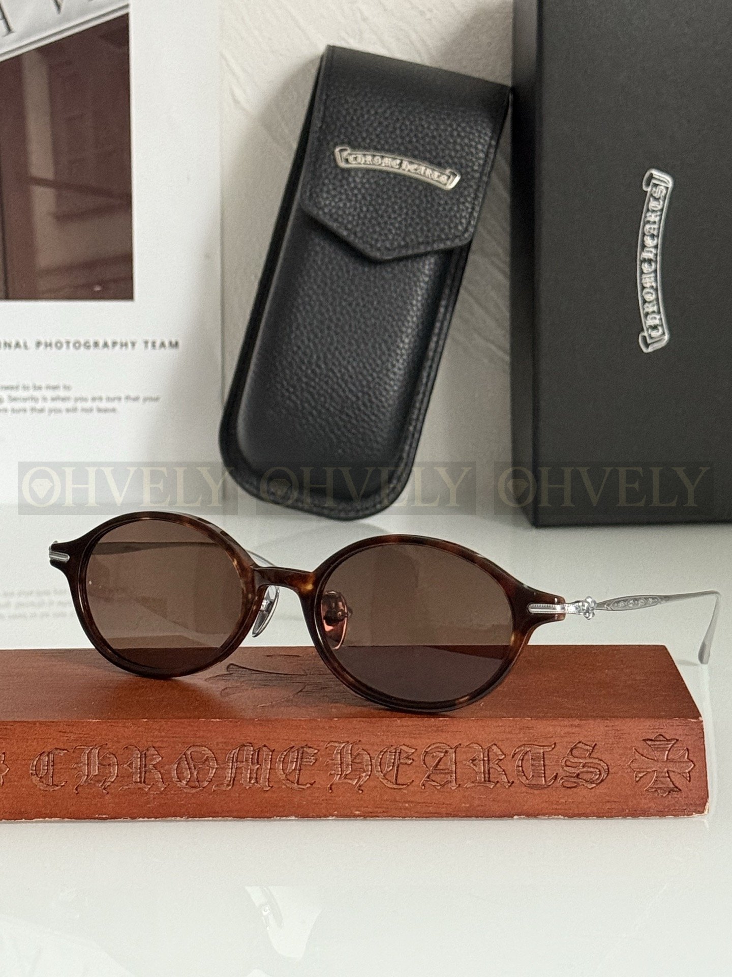 CHROME HEARTS  크롬하츠 라운드 선글라스