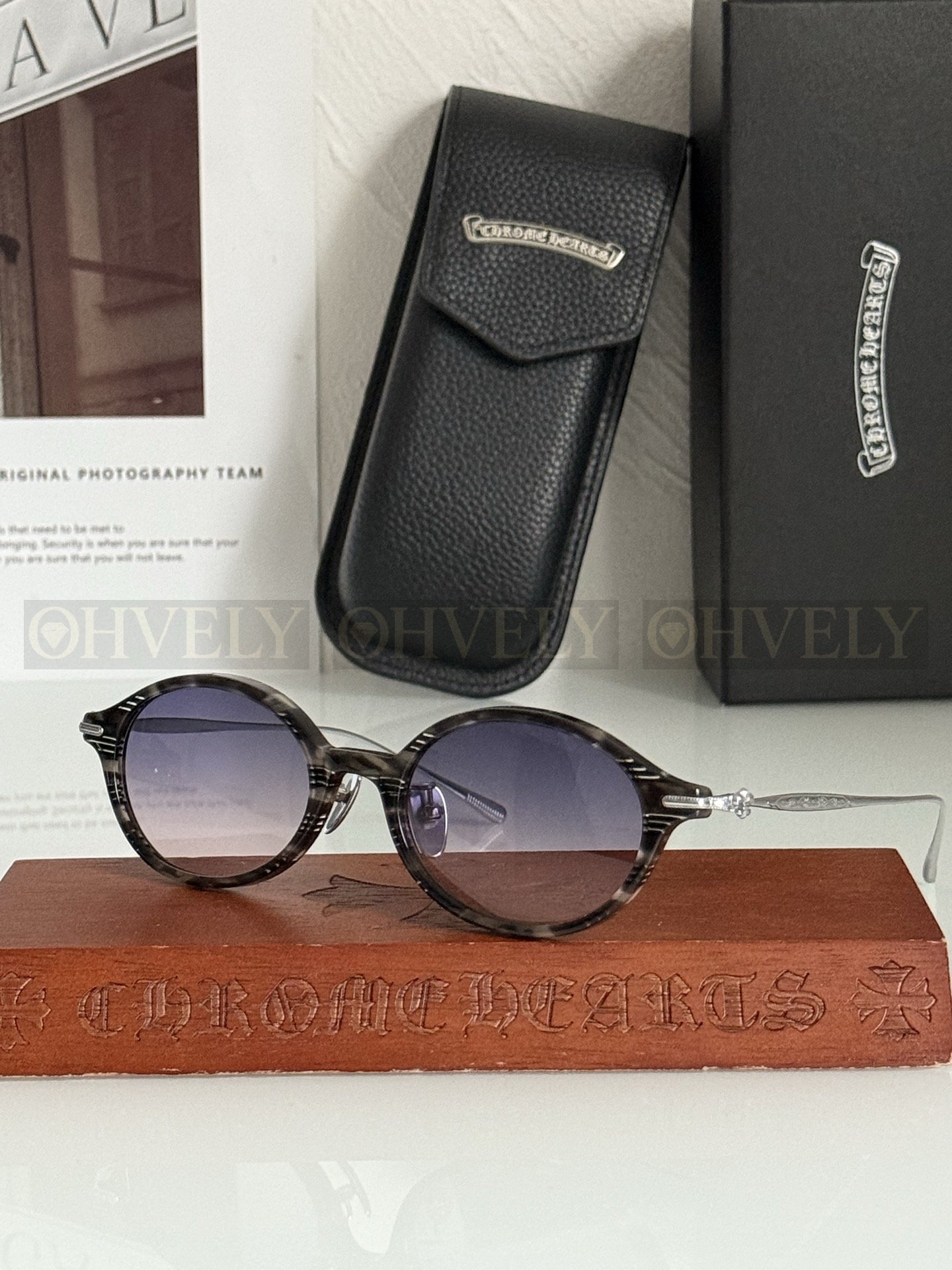 CHROME HEARTS  크롬하츠 라운드 선글라스