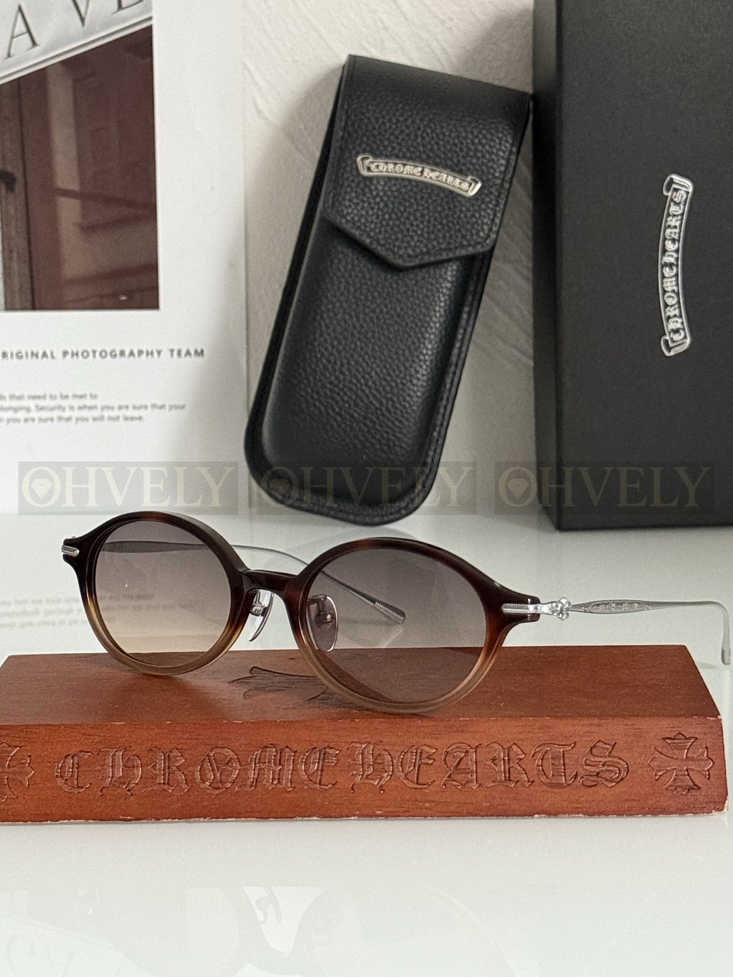 CHROME HEARTS  크롬하츠 라운드 선글라스