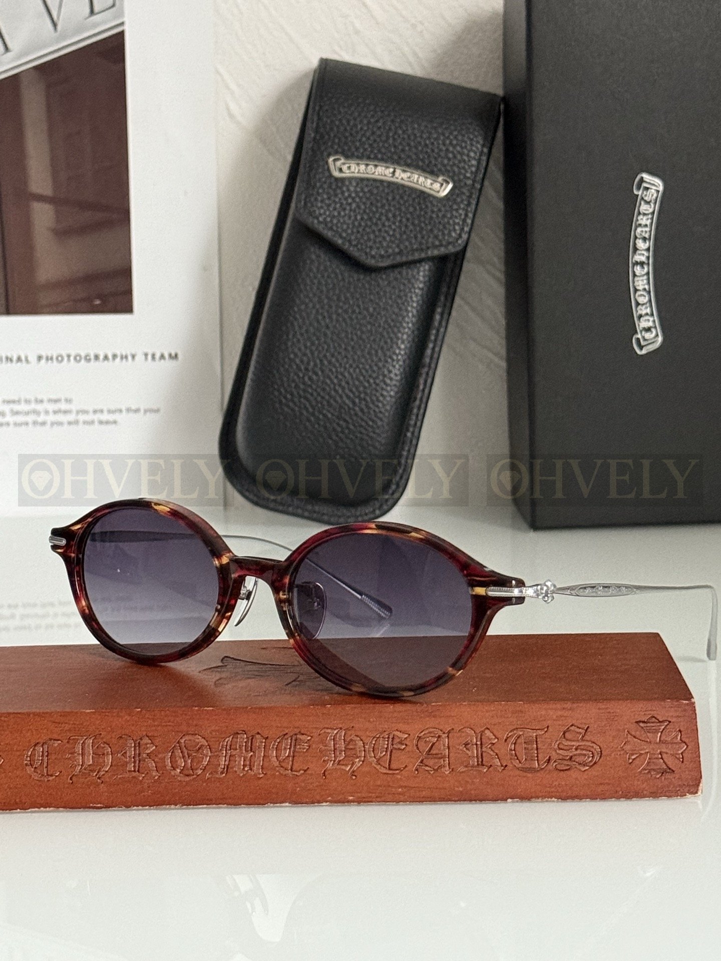 CHROME HEARTS  크롬하츠 라운드 선글라스