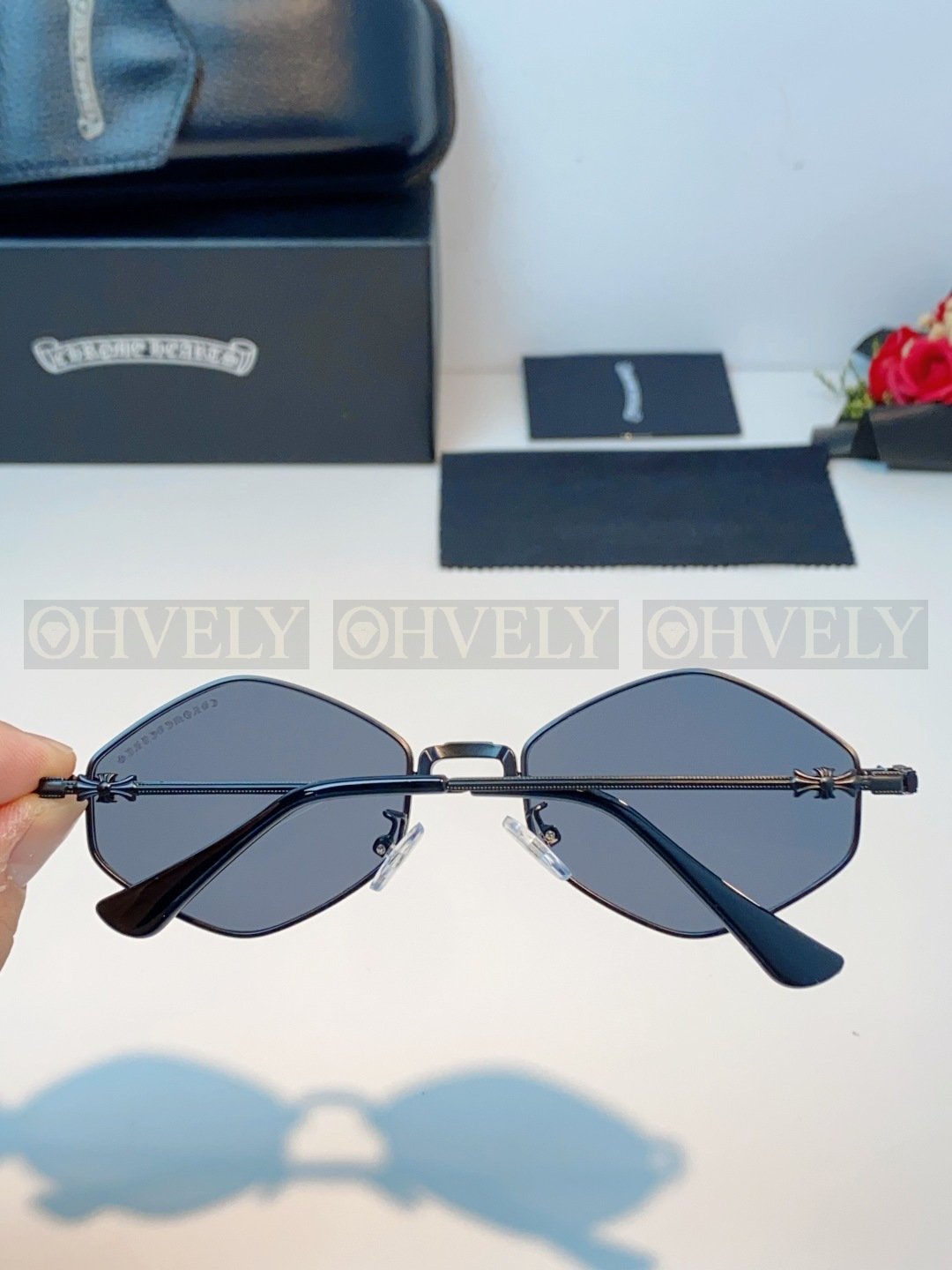 CHROME HEARTS  크롬하츠 다이아몬드 독 선글라스 상품 썸네일