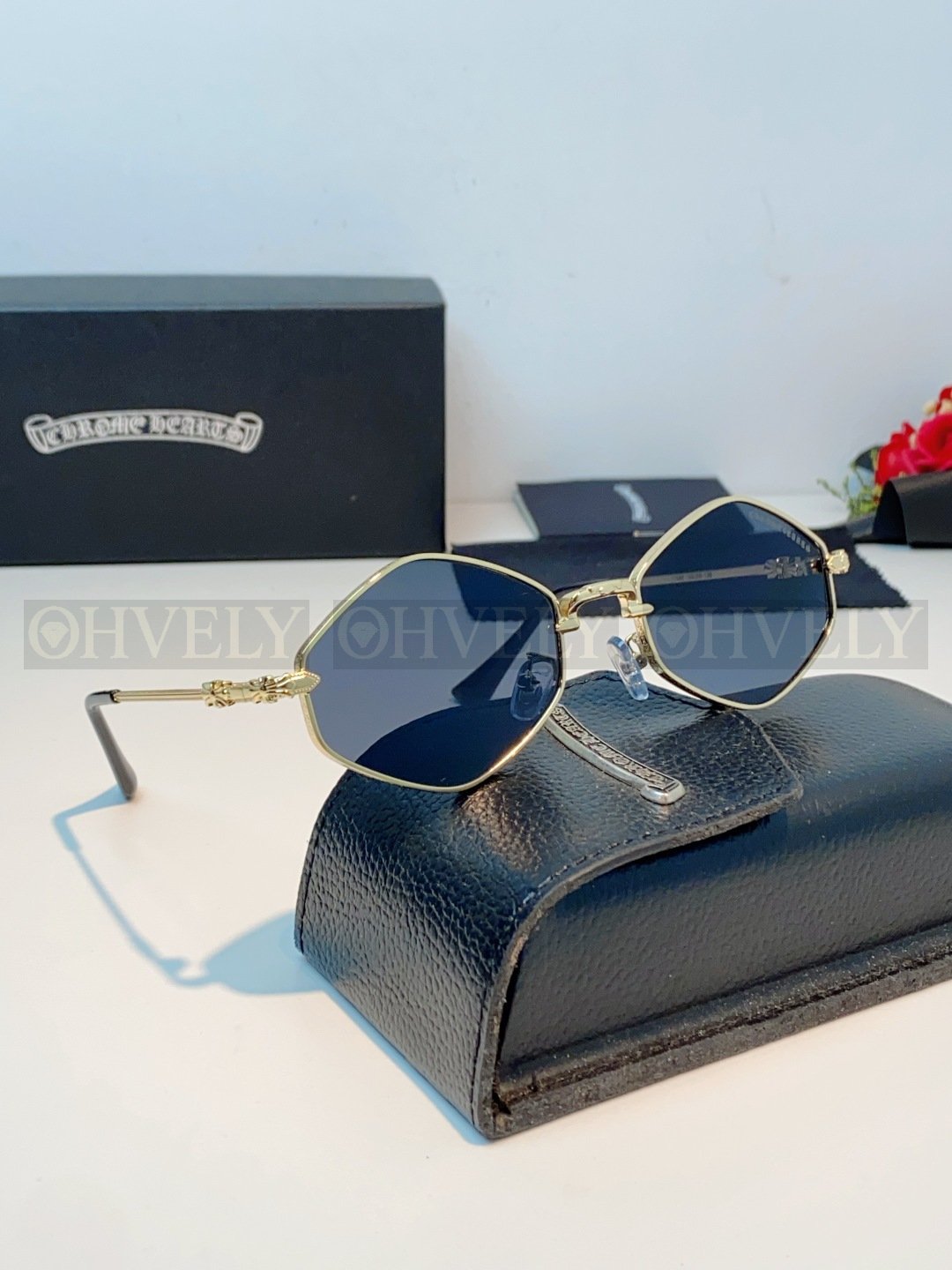 CHROME HEARTS  크롬하츠 다이아몬드 독 선글라스 상품 썸네일