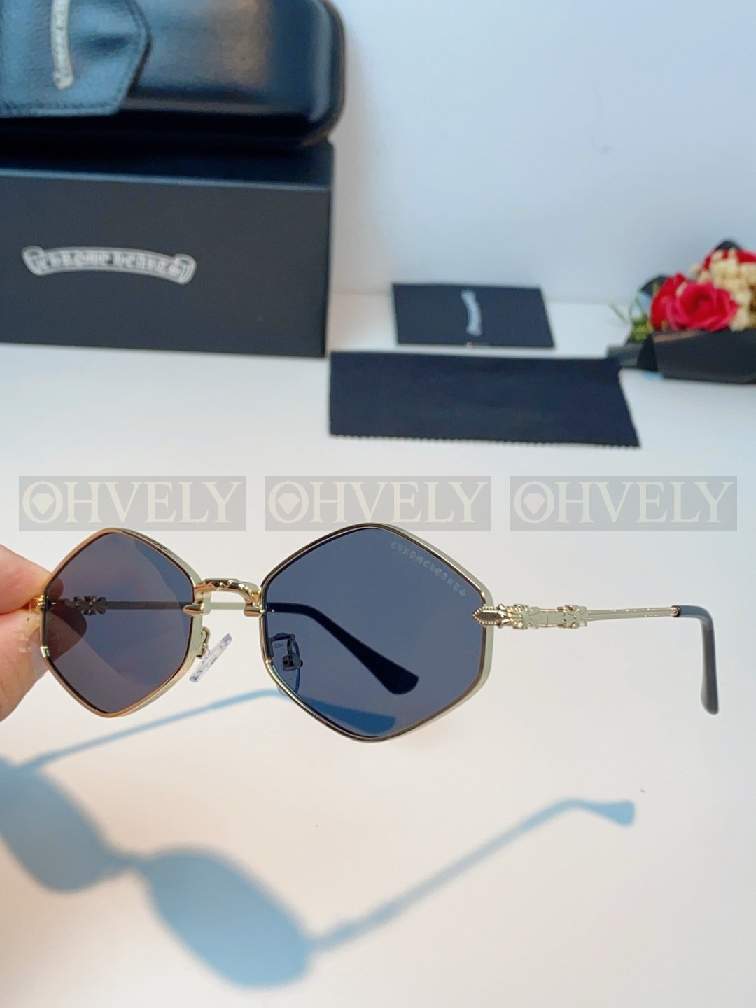 CHROME HEARTS  크롬하츠 다이아몬드 독 선글라스 상품 썸네일
