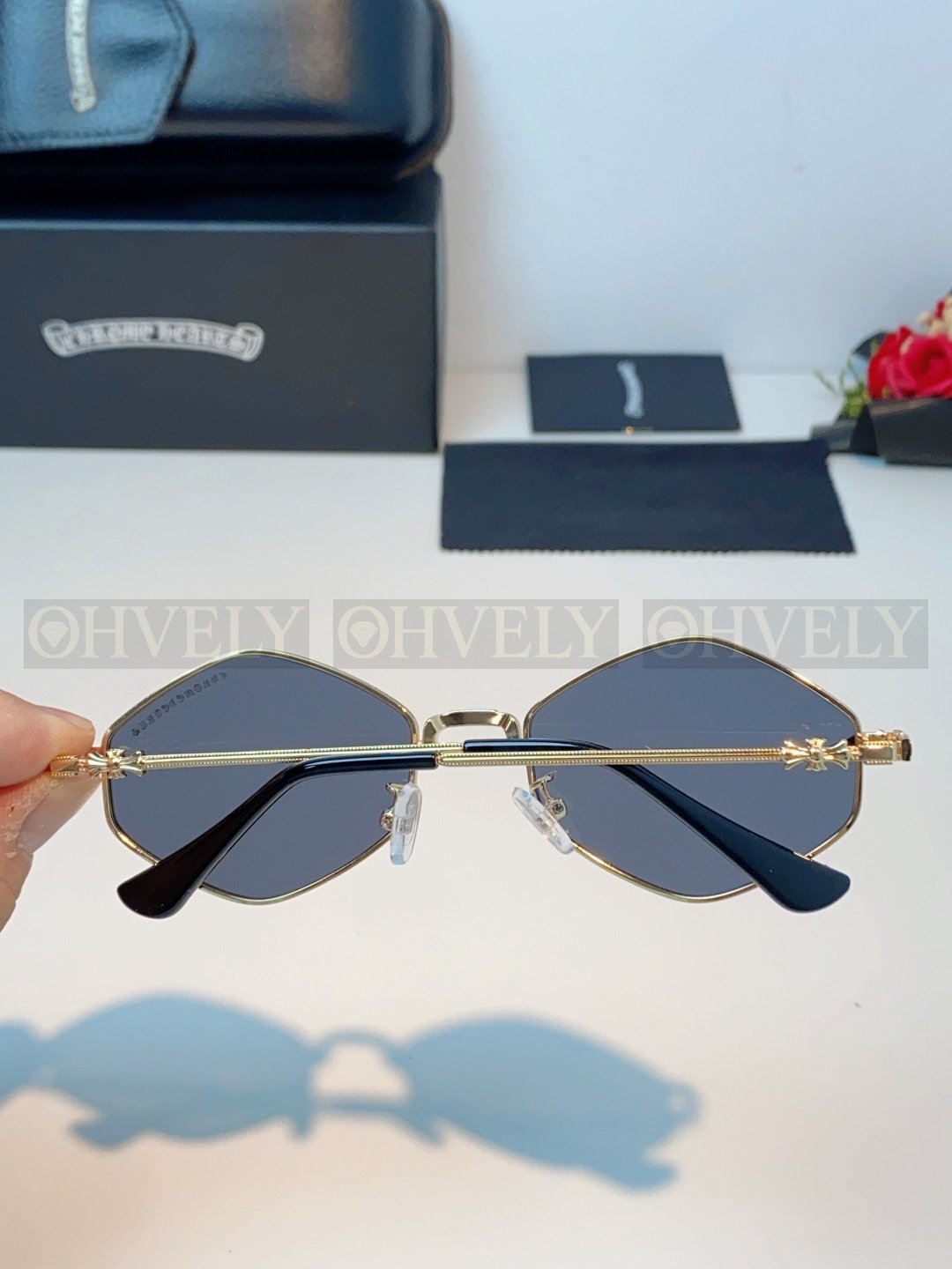 CHROME HEARTS  크롬하츠 다이아몬드 독 선글라스 상품 썸네일