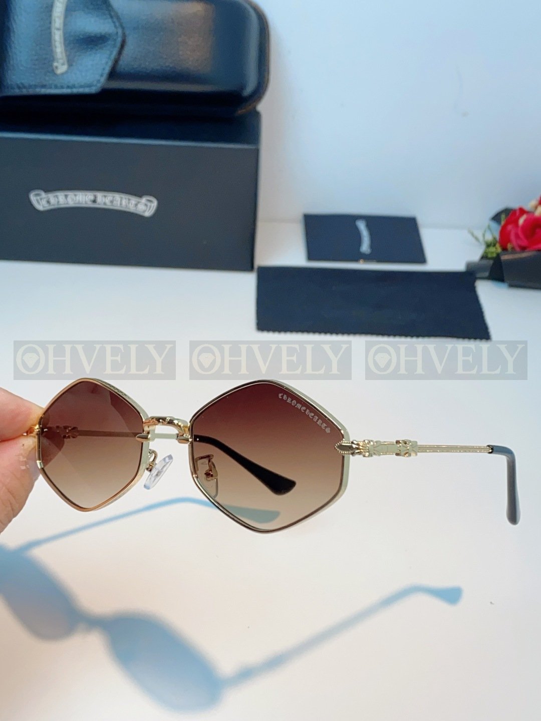 CHROME HEARTS  크롬하츠 다이아몬드 독 선글라스 상품 썸네일