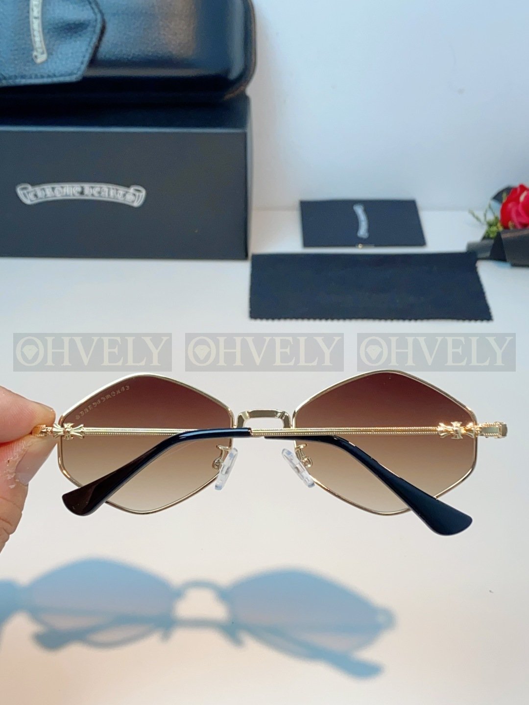 CHROME HEARTS  크롬하츠 다이아몬드 독 선글라스 상품 썸네일
