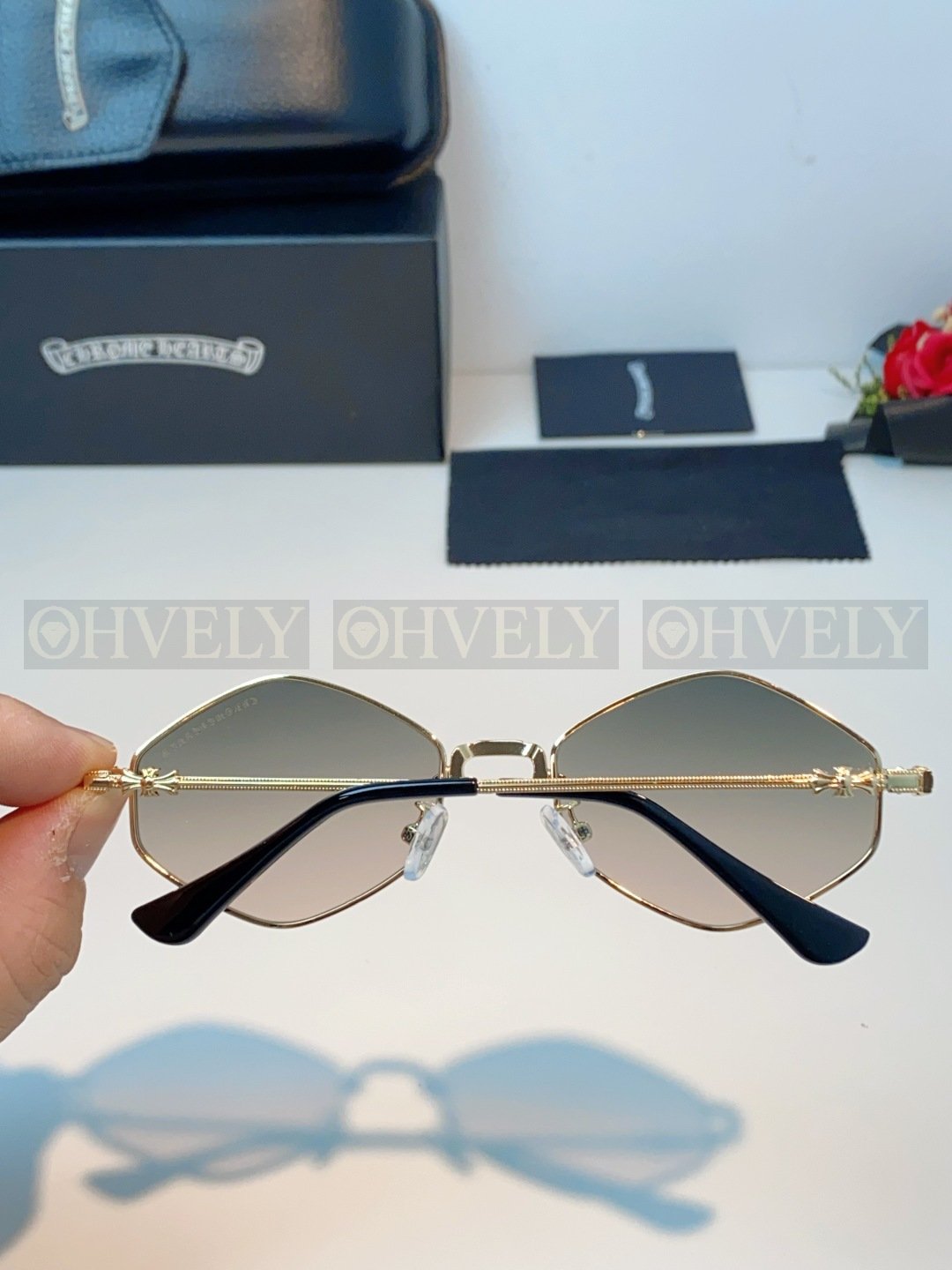 CHROME HEARTS  크롬하츠 다이아몬드 독 선글라스 상품 썸네일